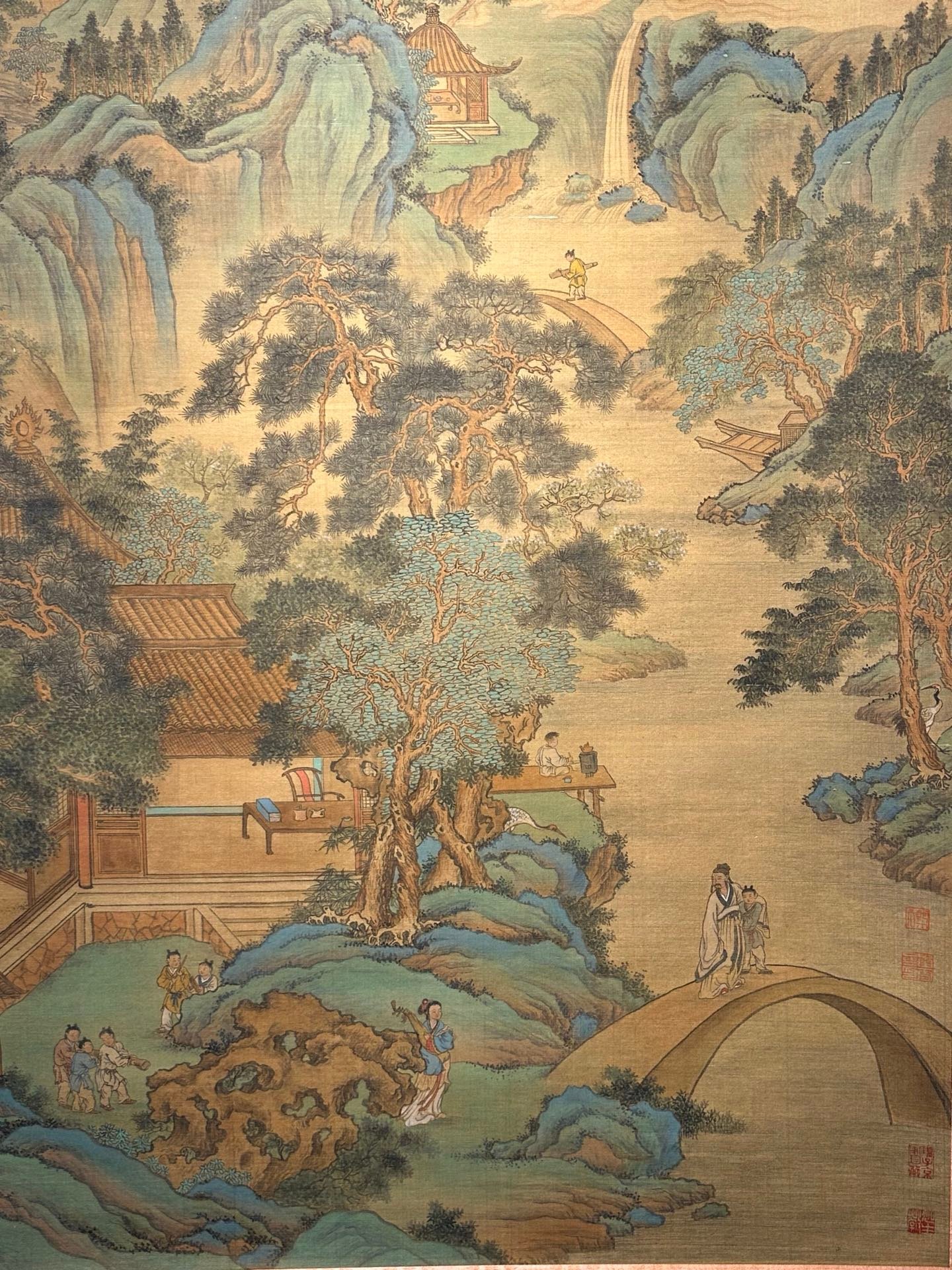 Chinese scroll painting Dong Yuan