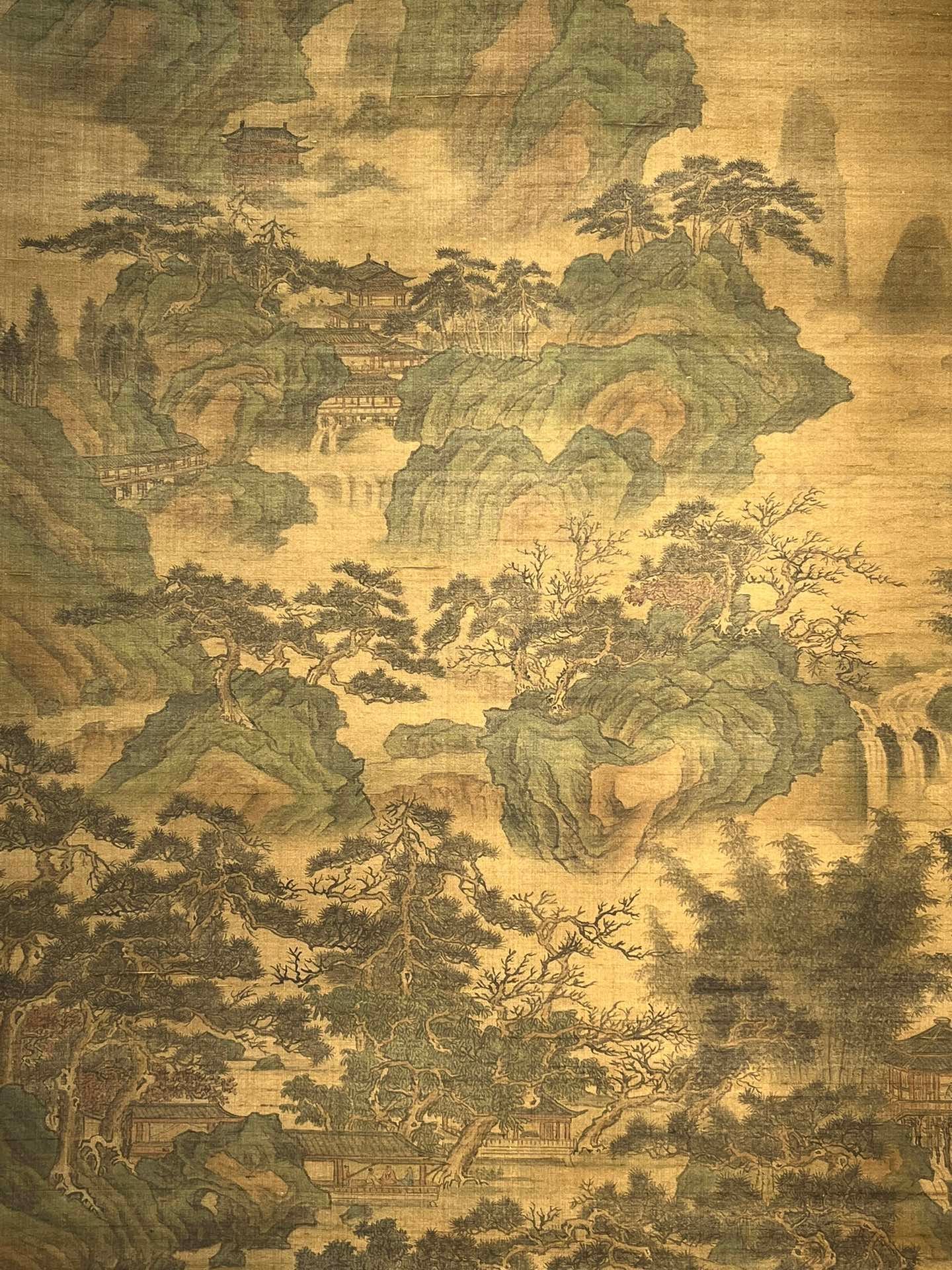 Chinese scroll painting Meng Haora