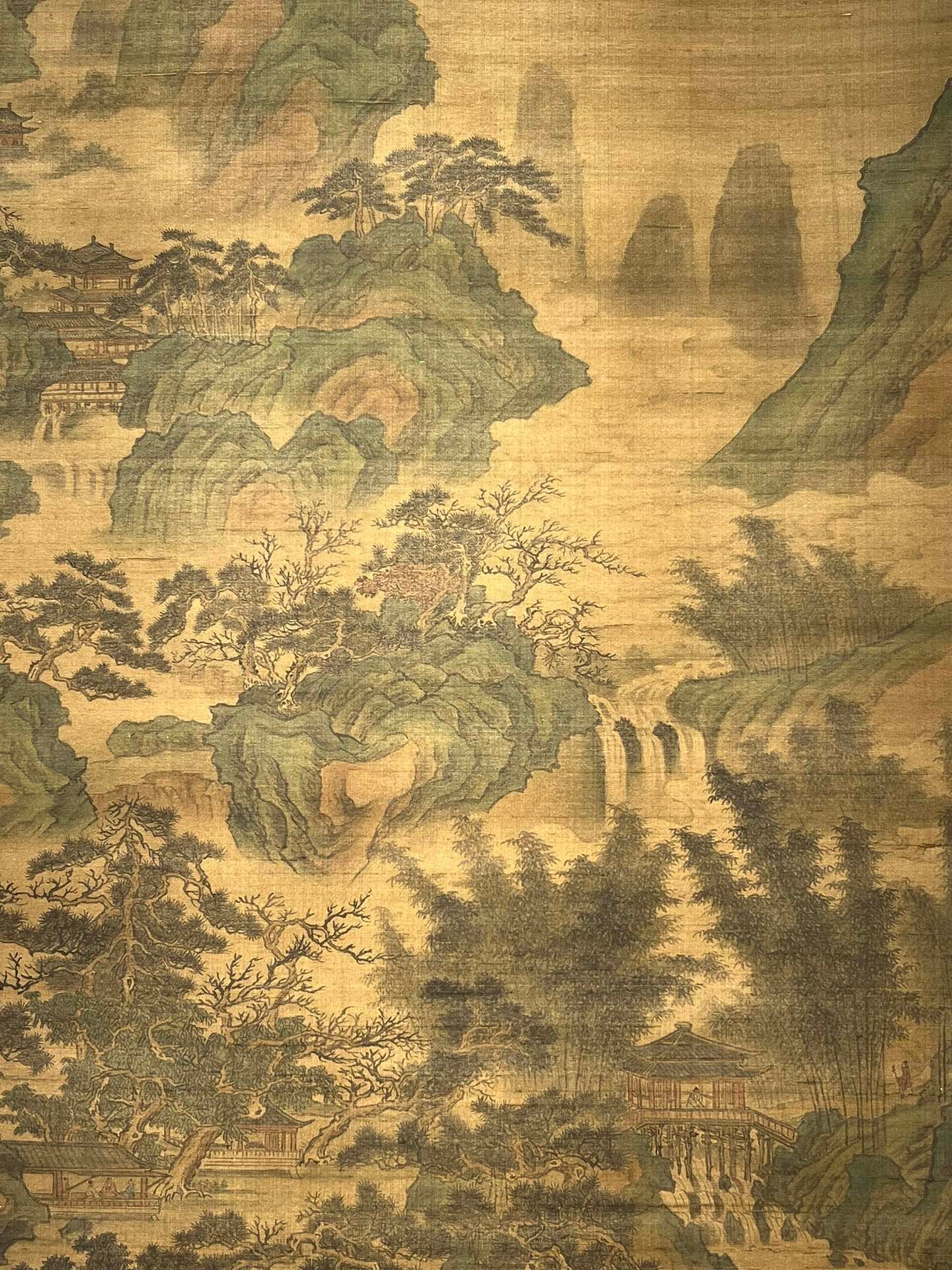 Chinese scroll painting Meng Haora