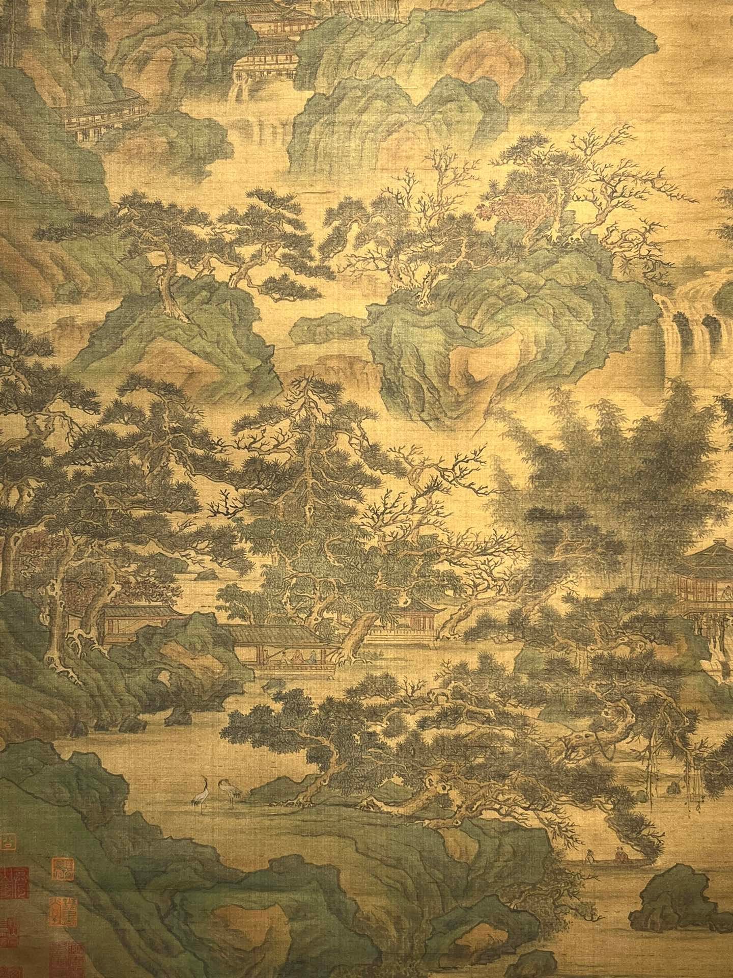 Chinese scroll painting Meng Haora