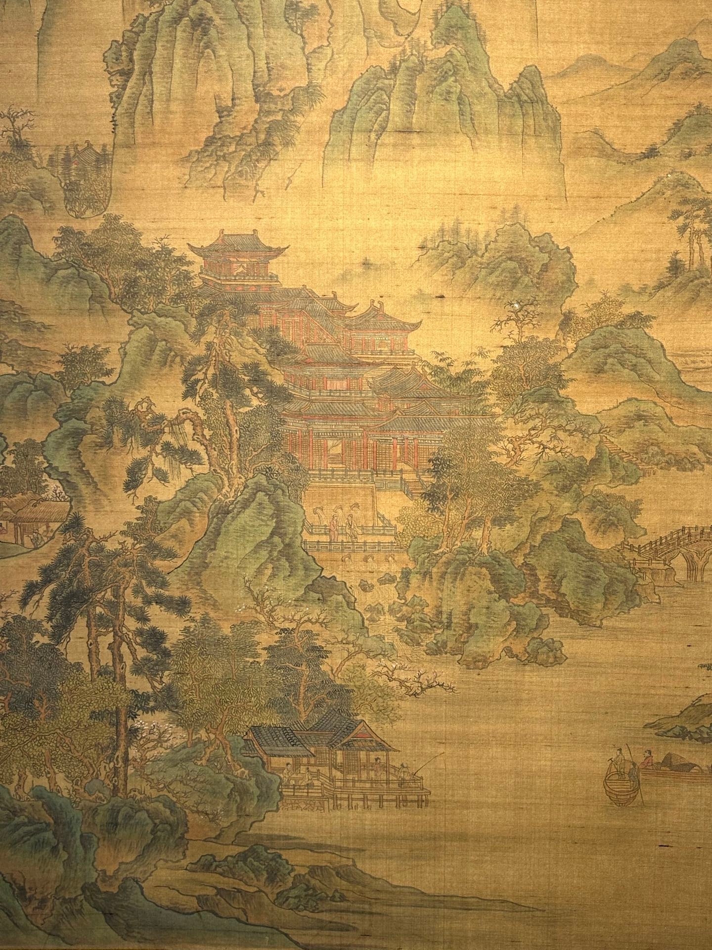Chinese scroll painting Liu Songnian