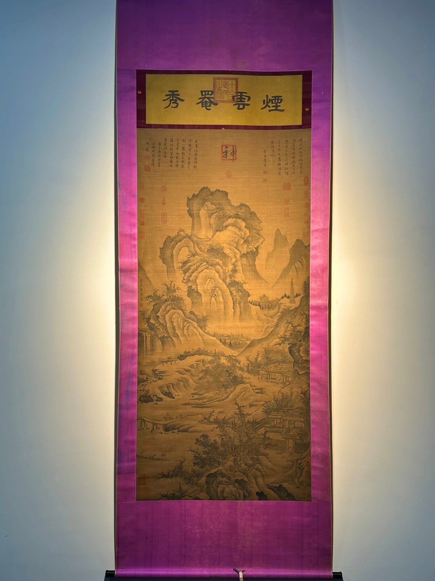 Chinese scroll painting Li Cheng