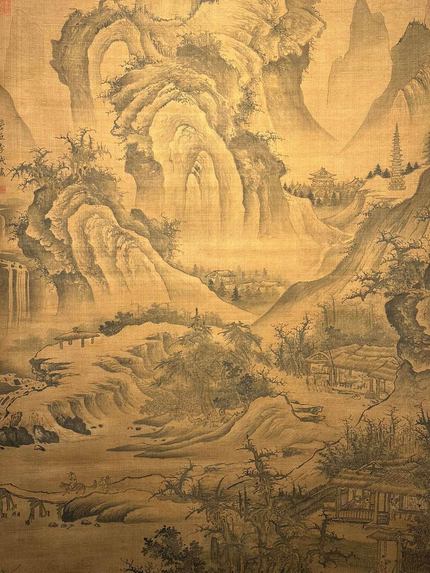 Chinese scroll painting Li Cheng