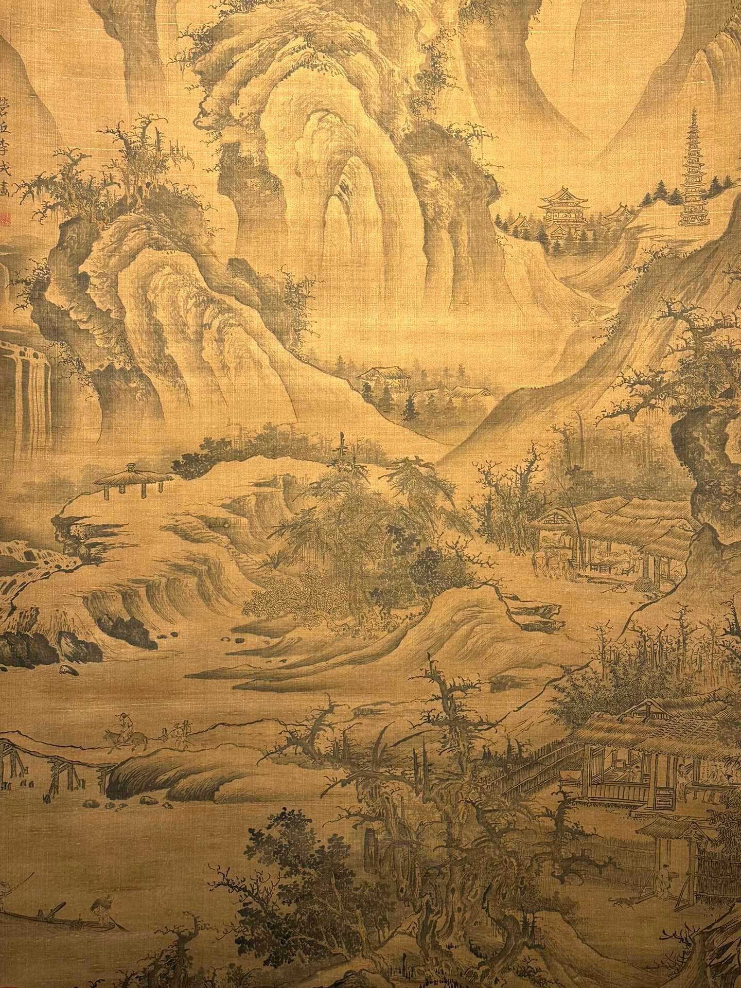 Chinese scroll painting Li Cheng