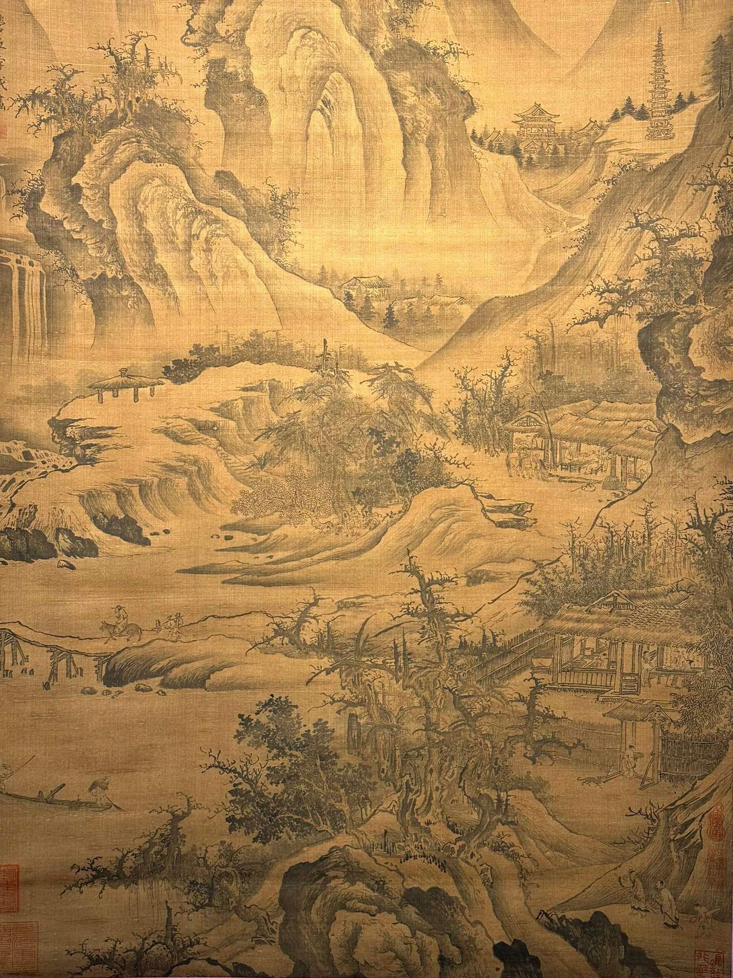 Chinese scroll painting Li Cheng