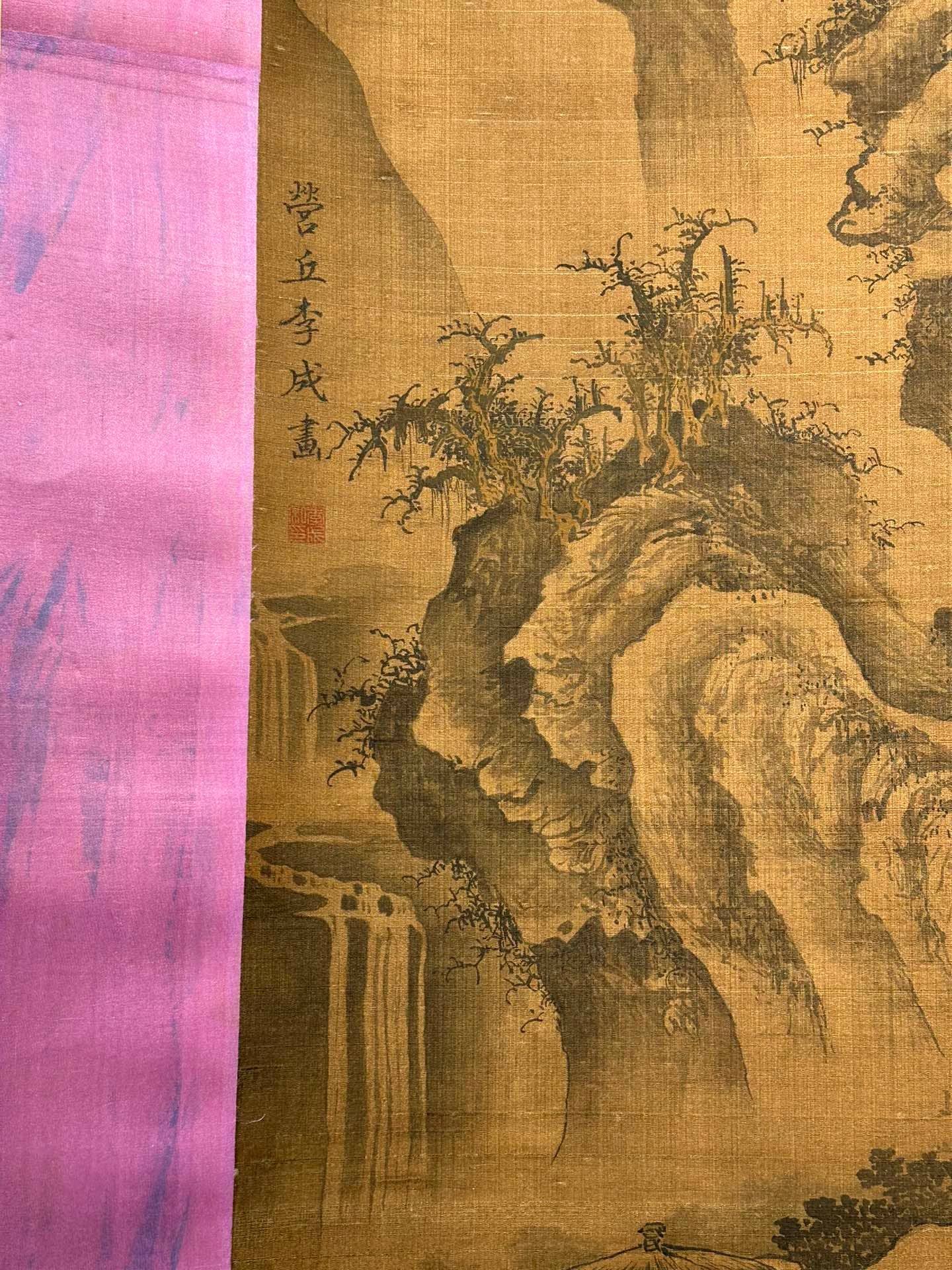 Chinese scroll painting Li Cheng