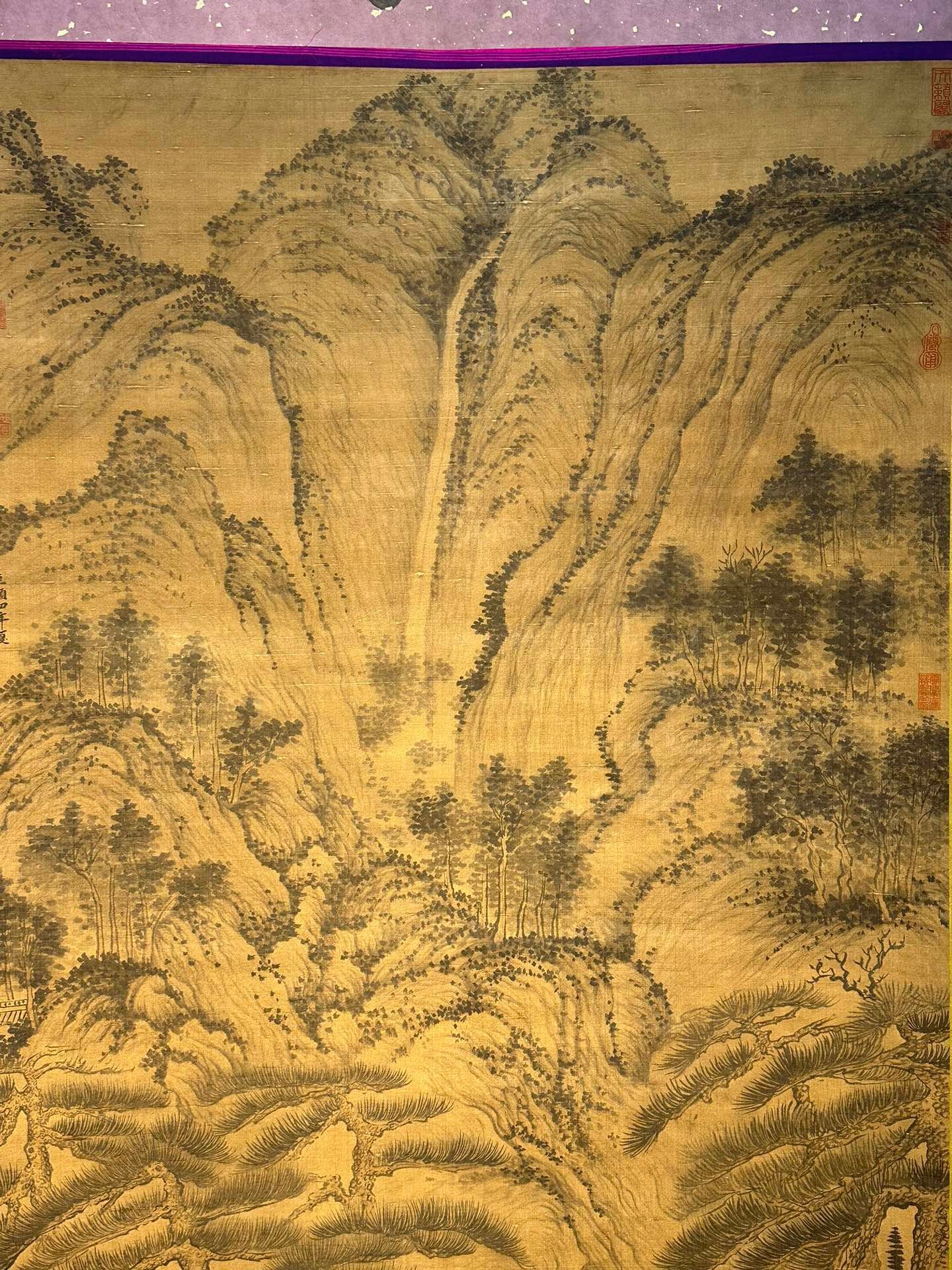 Chinese scroll painting Tang Di