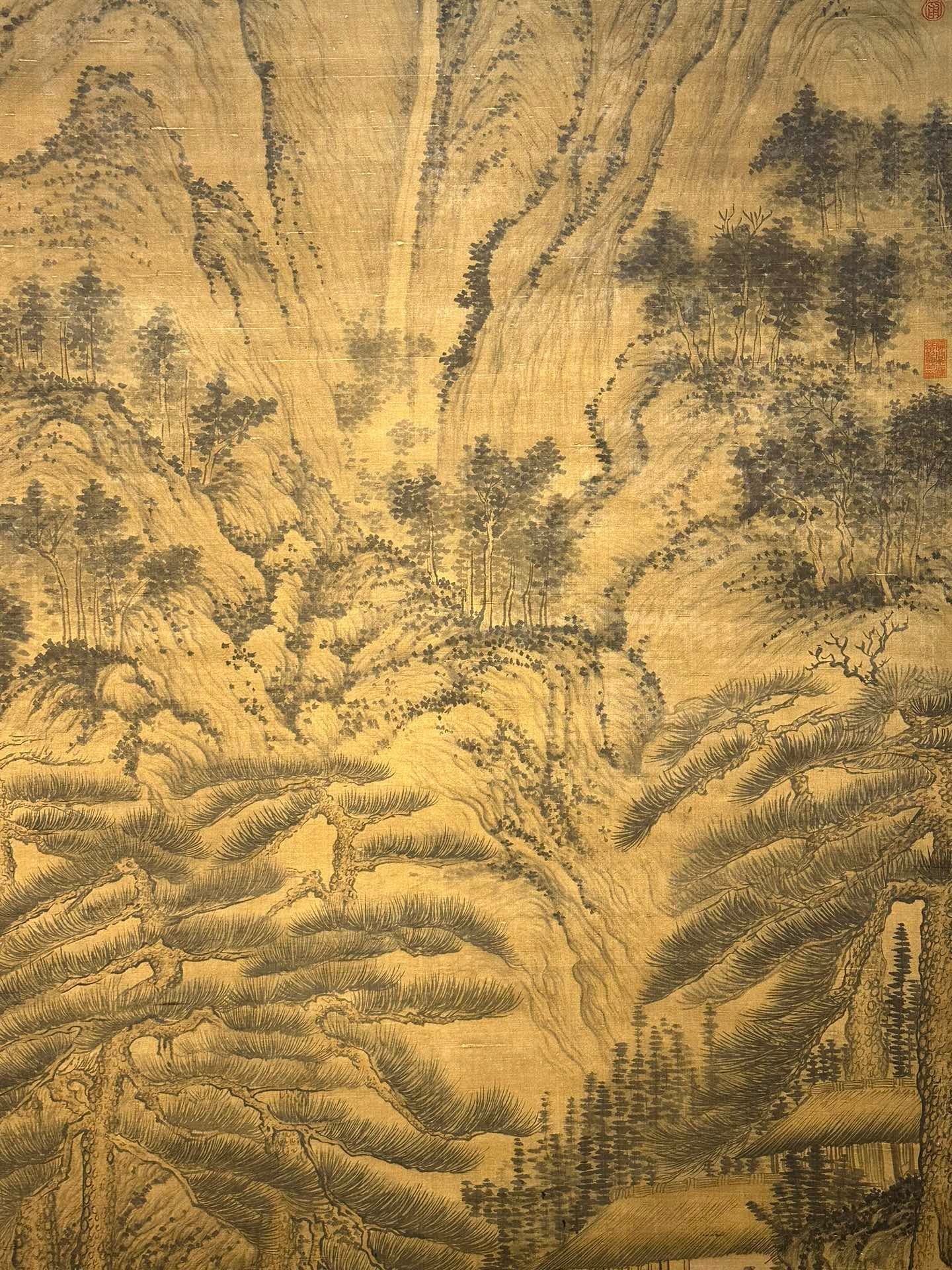 Chinese scroll painting Tang Di