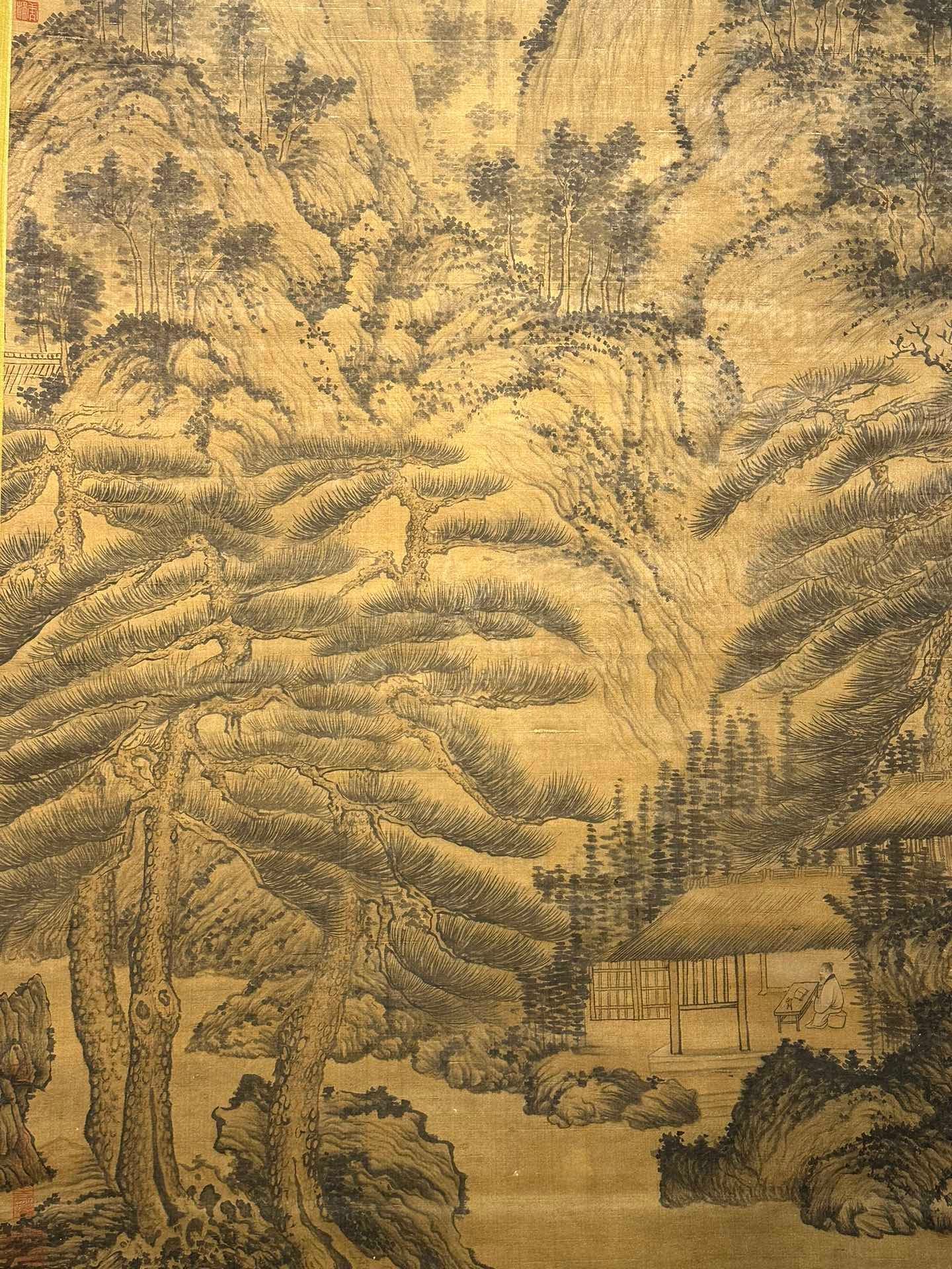 Chinese scroll painting Tang Di