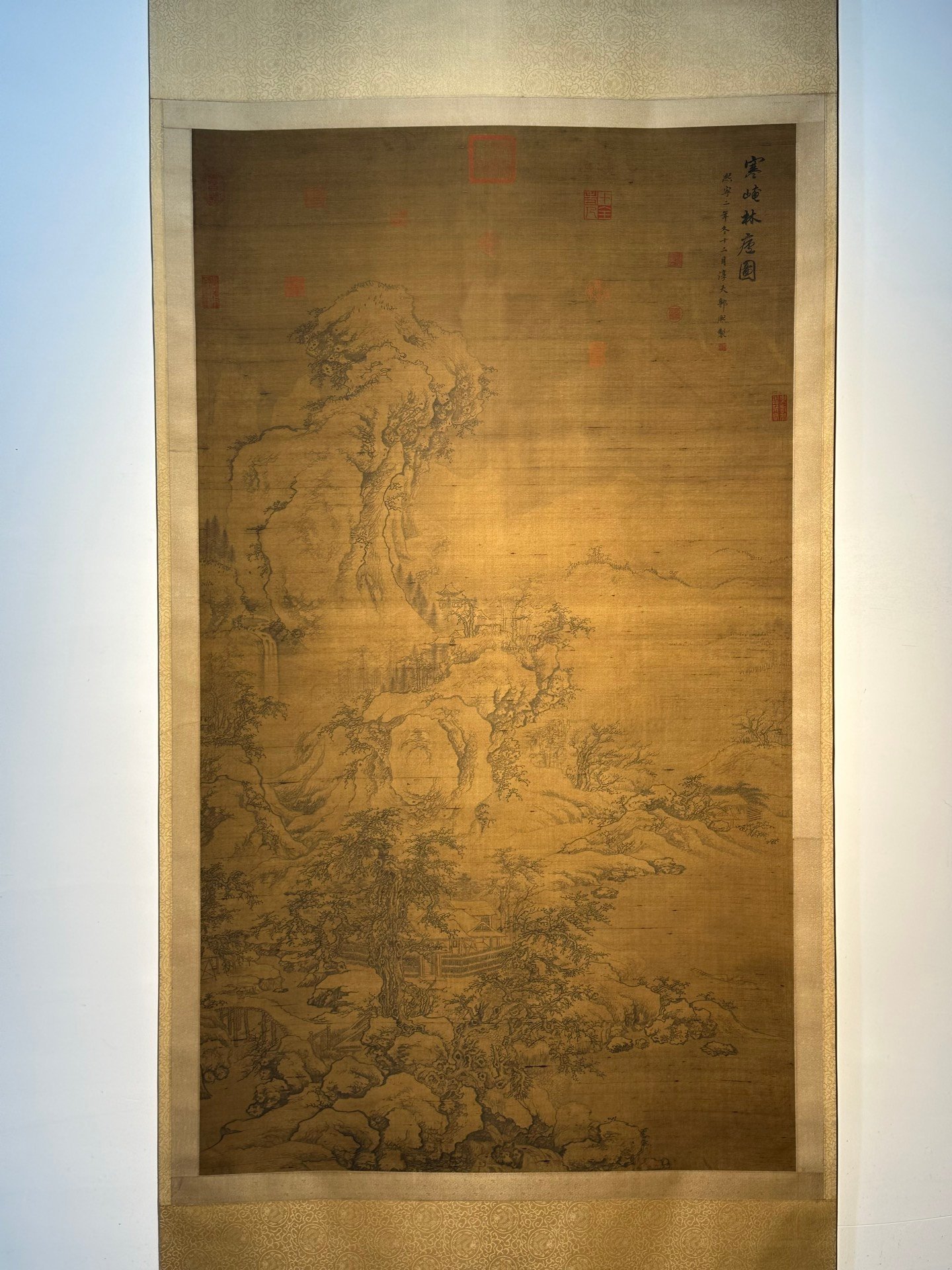 Chinese scroll painting Guo Xi