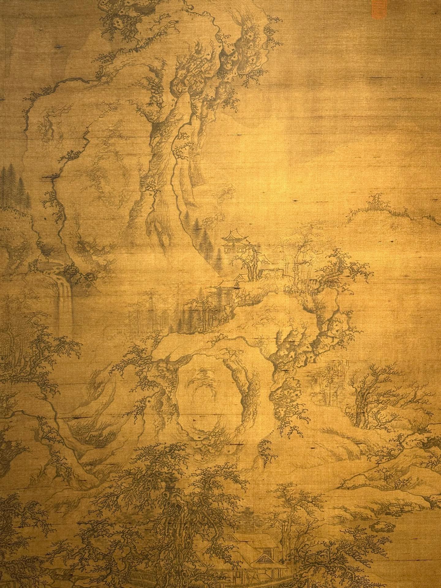 Chinese scroll painting Guo Xi