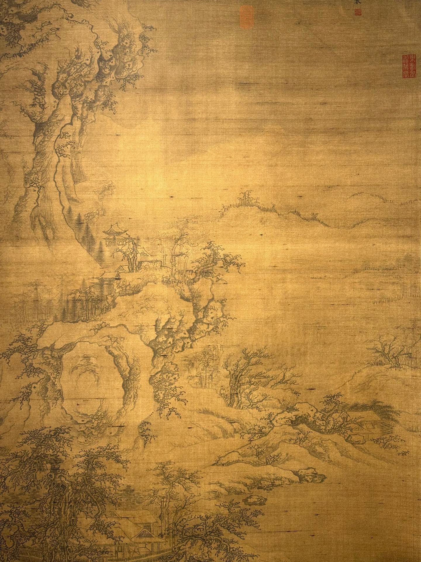 Chinese scroll painting Guo Xi