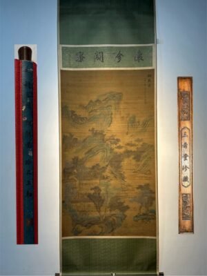 Chinese scroll painting Zhao Mengfu