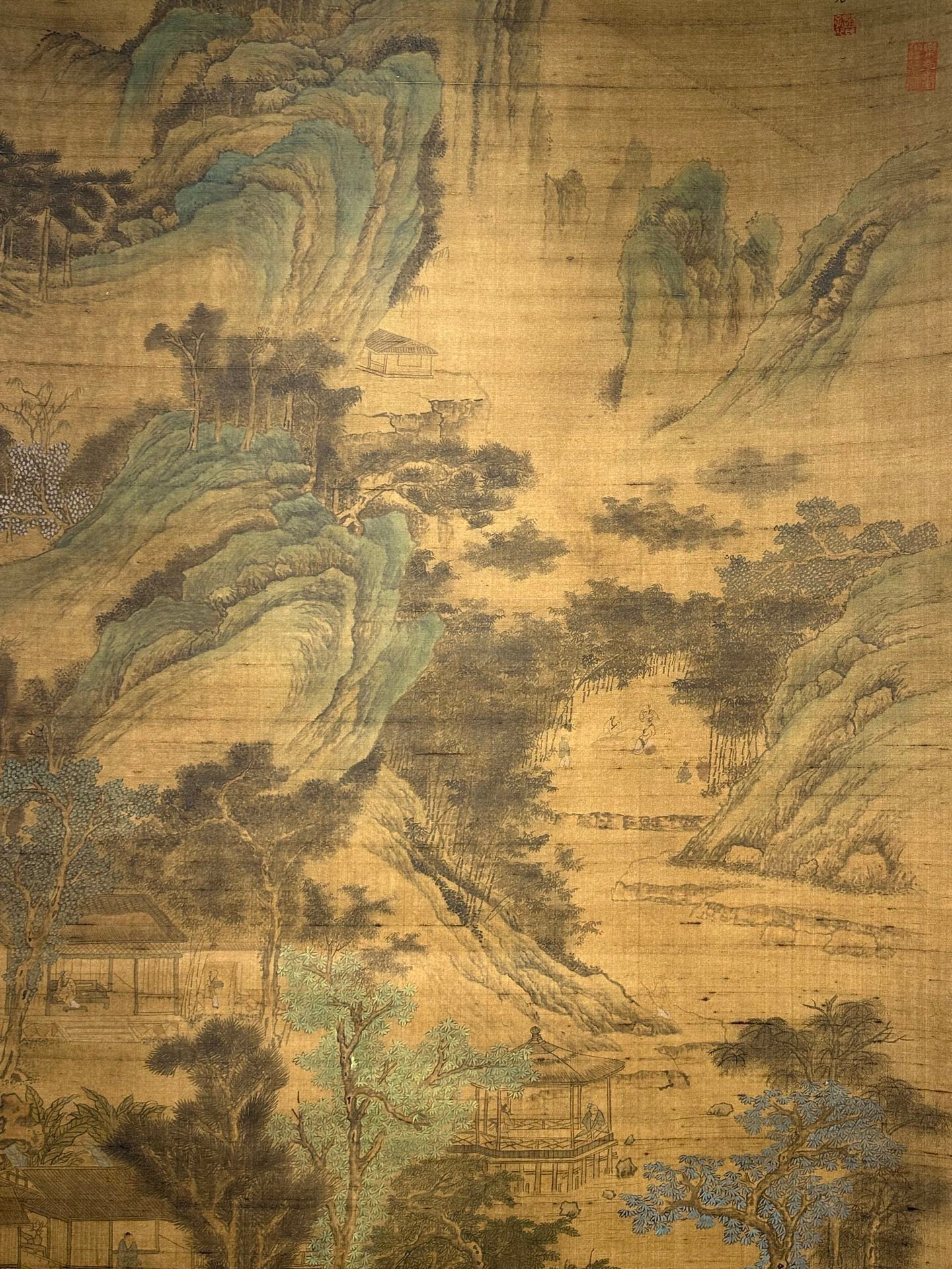Chinese scroll painting Zhao Mengfu