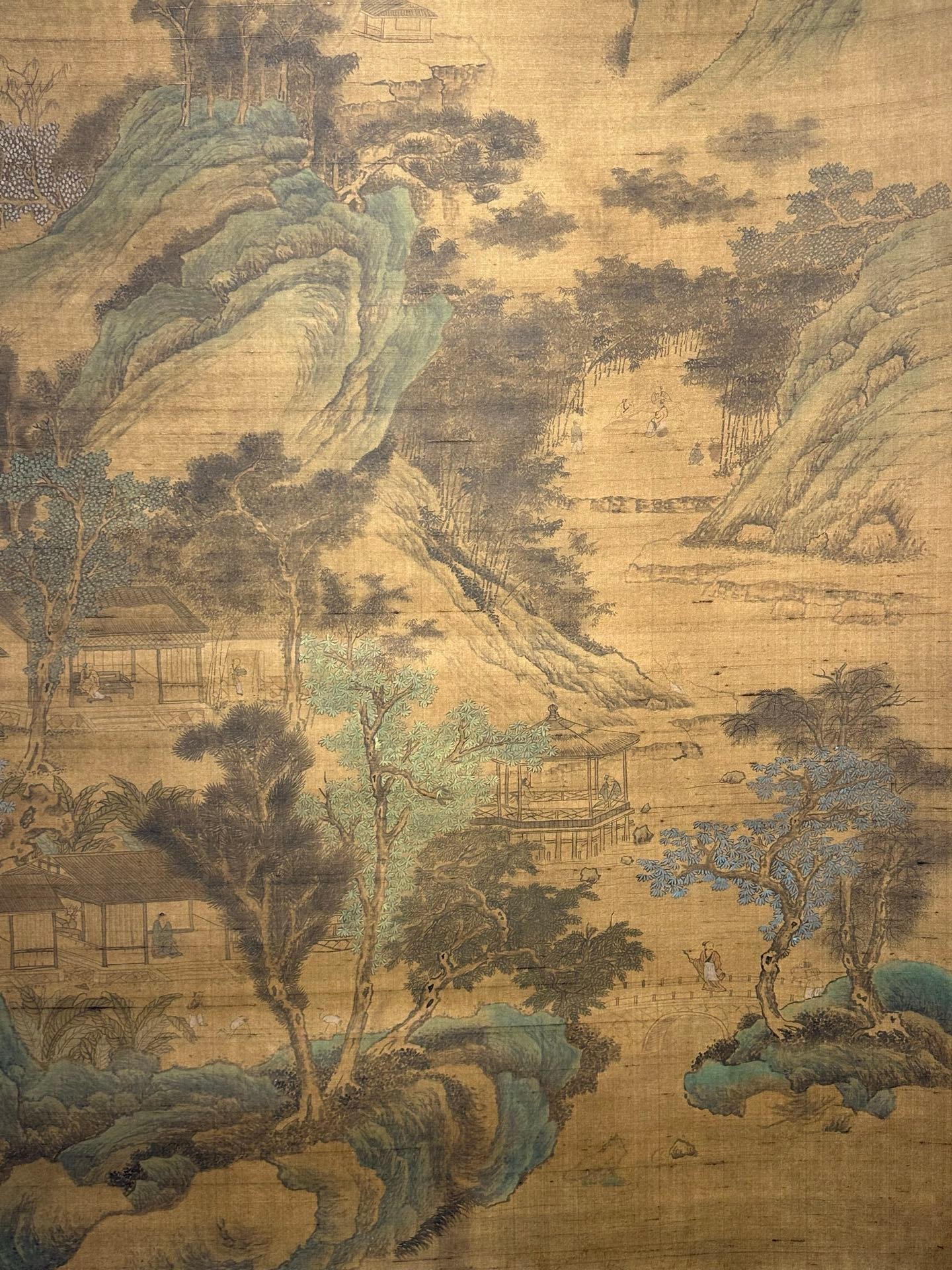 Chinese scroll painting Zhao Mengfu