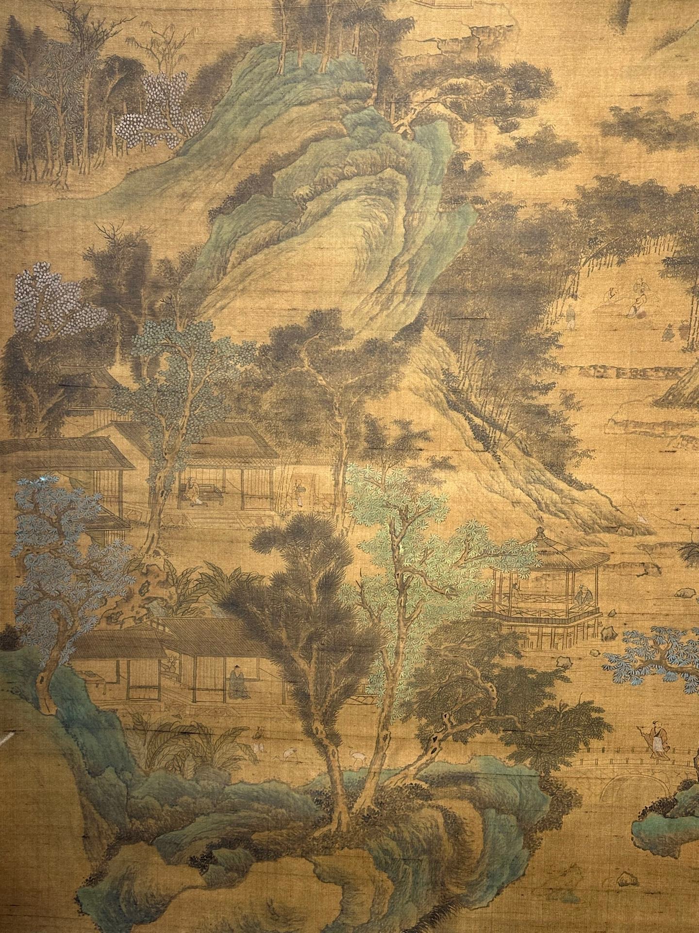 Chinese scroll painting Zhao Mengfu