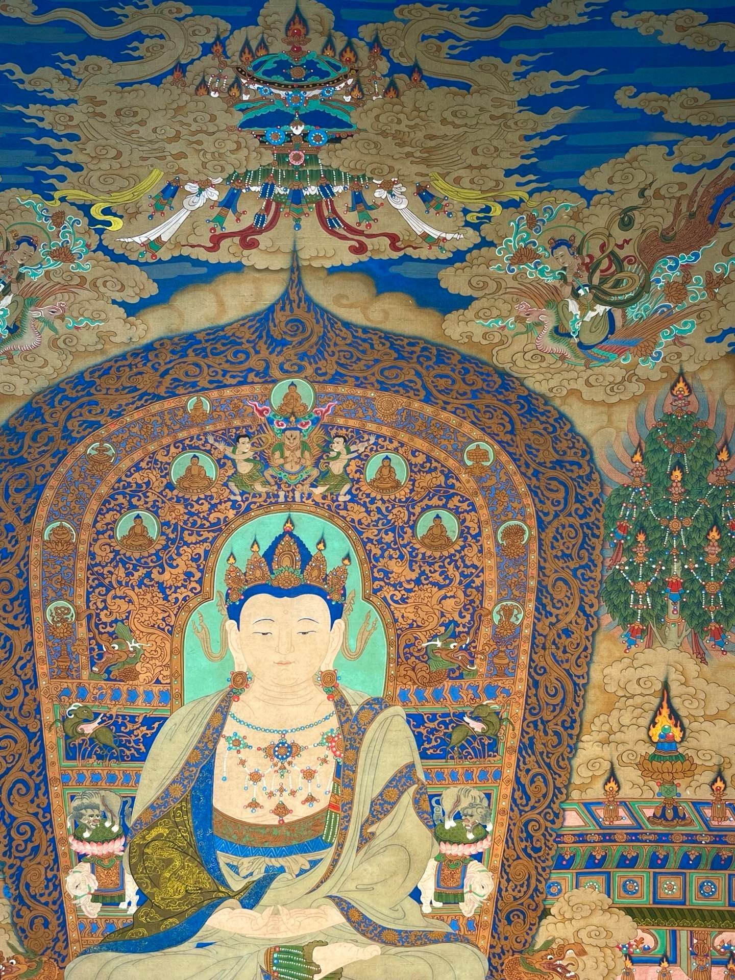 Chinese scroll painting Wu Daozi