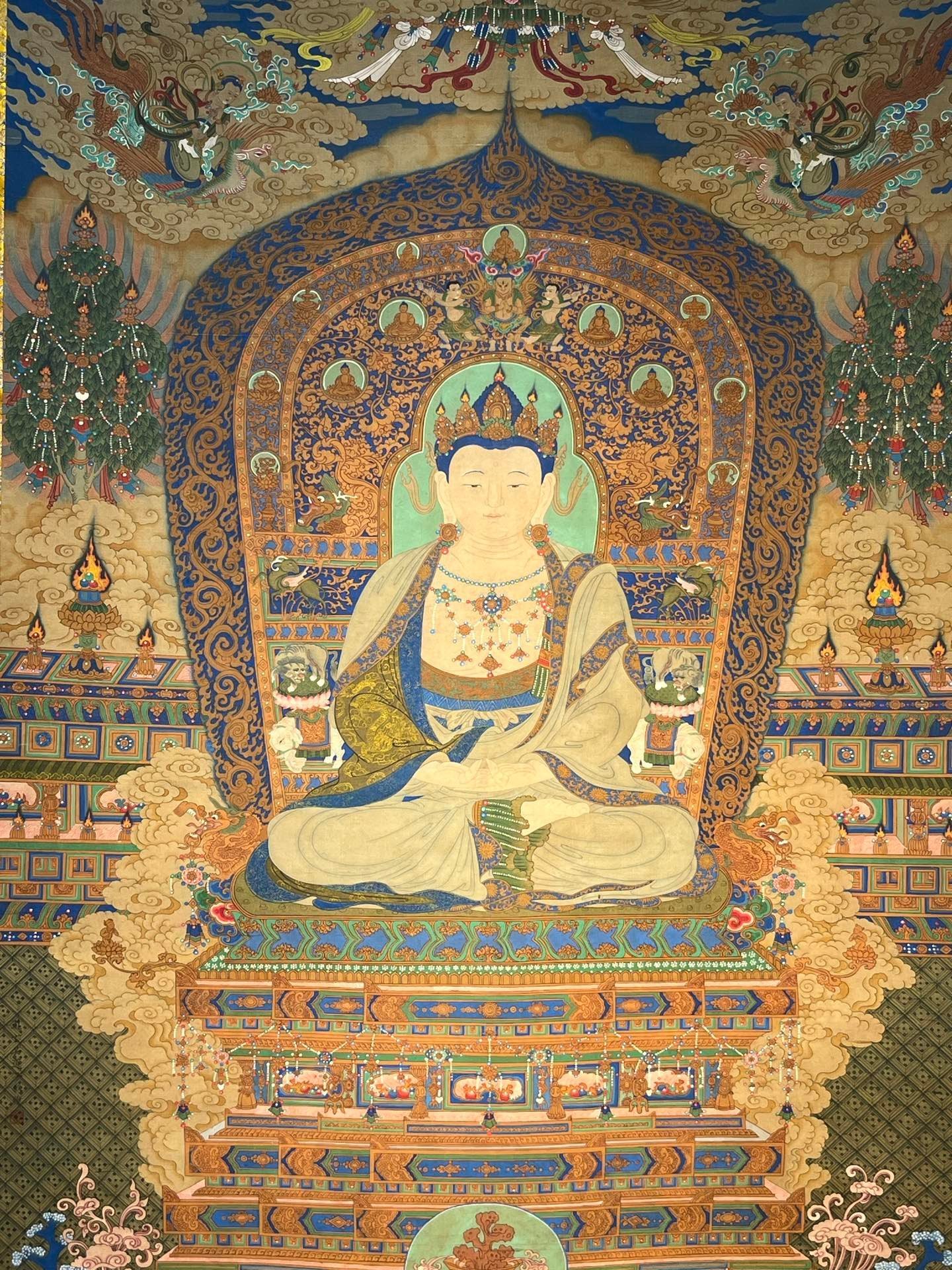 Chinese scroll painting Wu Daozi