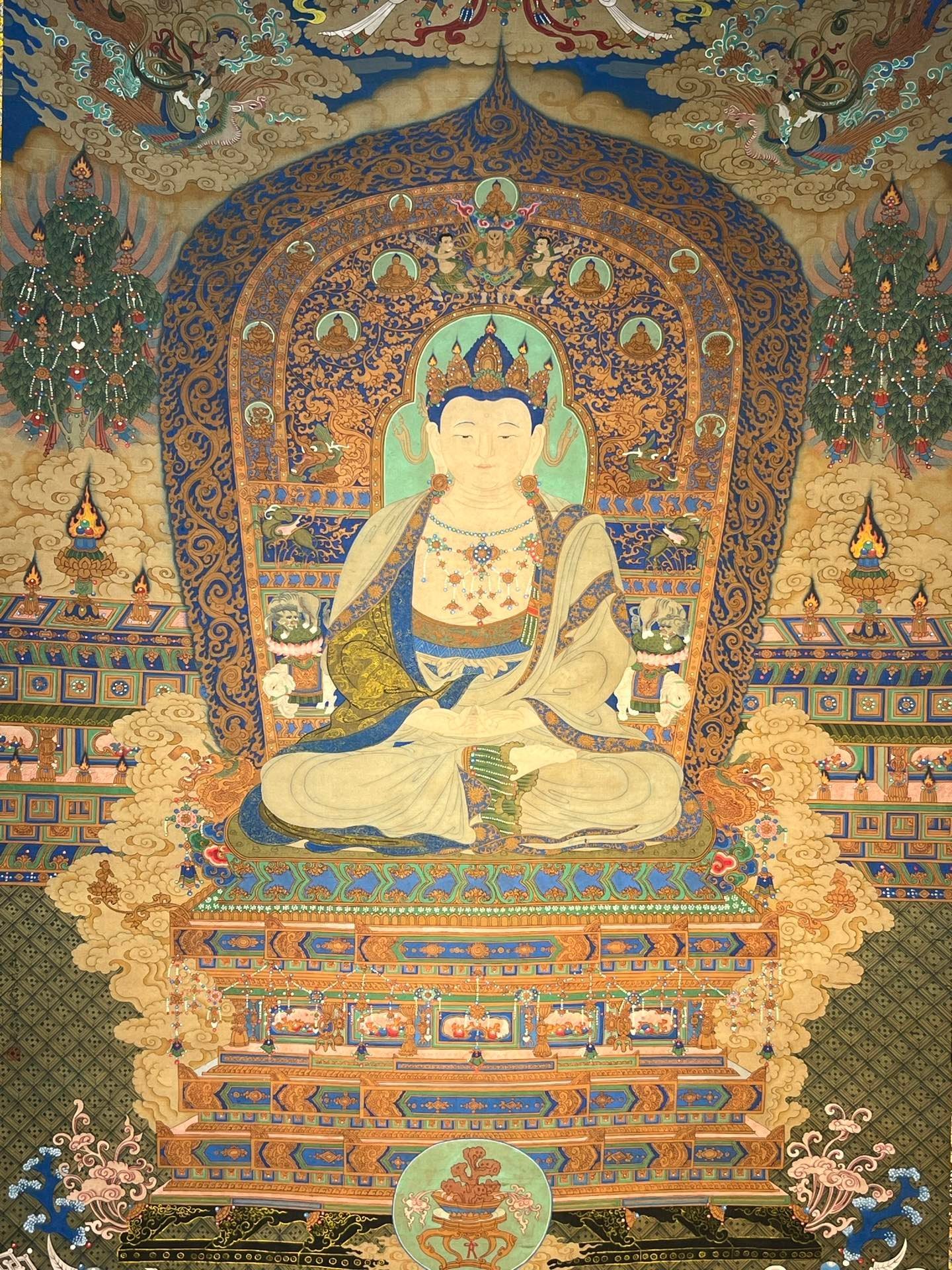 Chinese scroll painting Wu Daozi