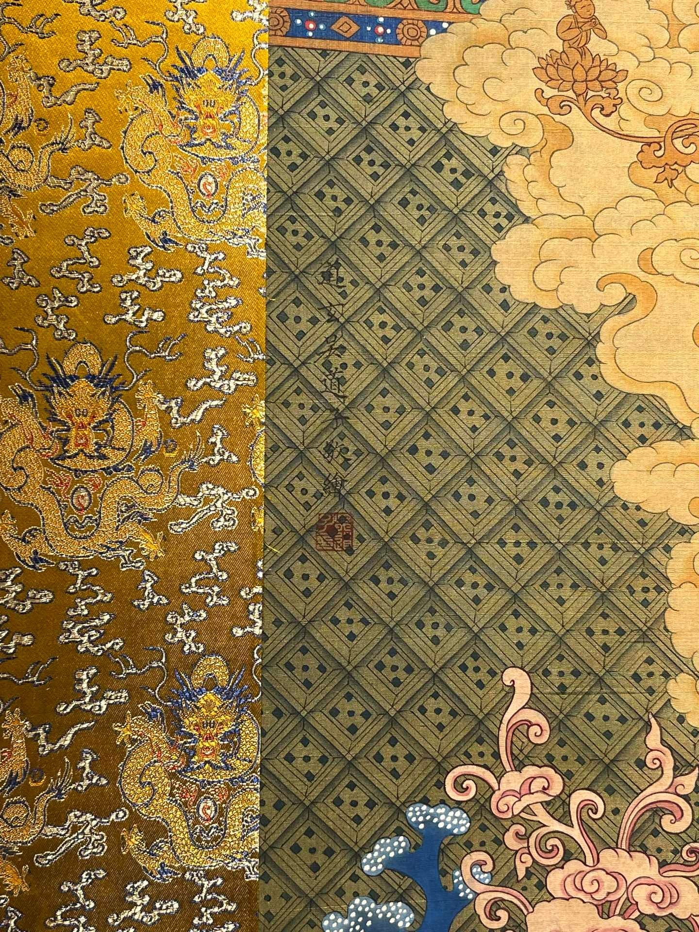 Chinese scroll painting Wu Daozi