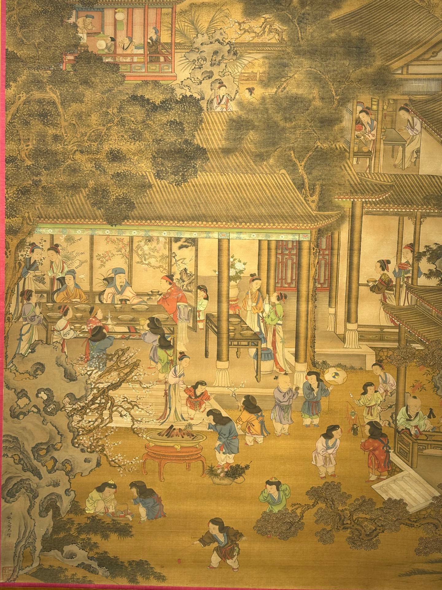 Chinese scroll painting Yao Wenhan