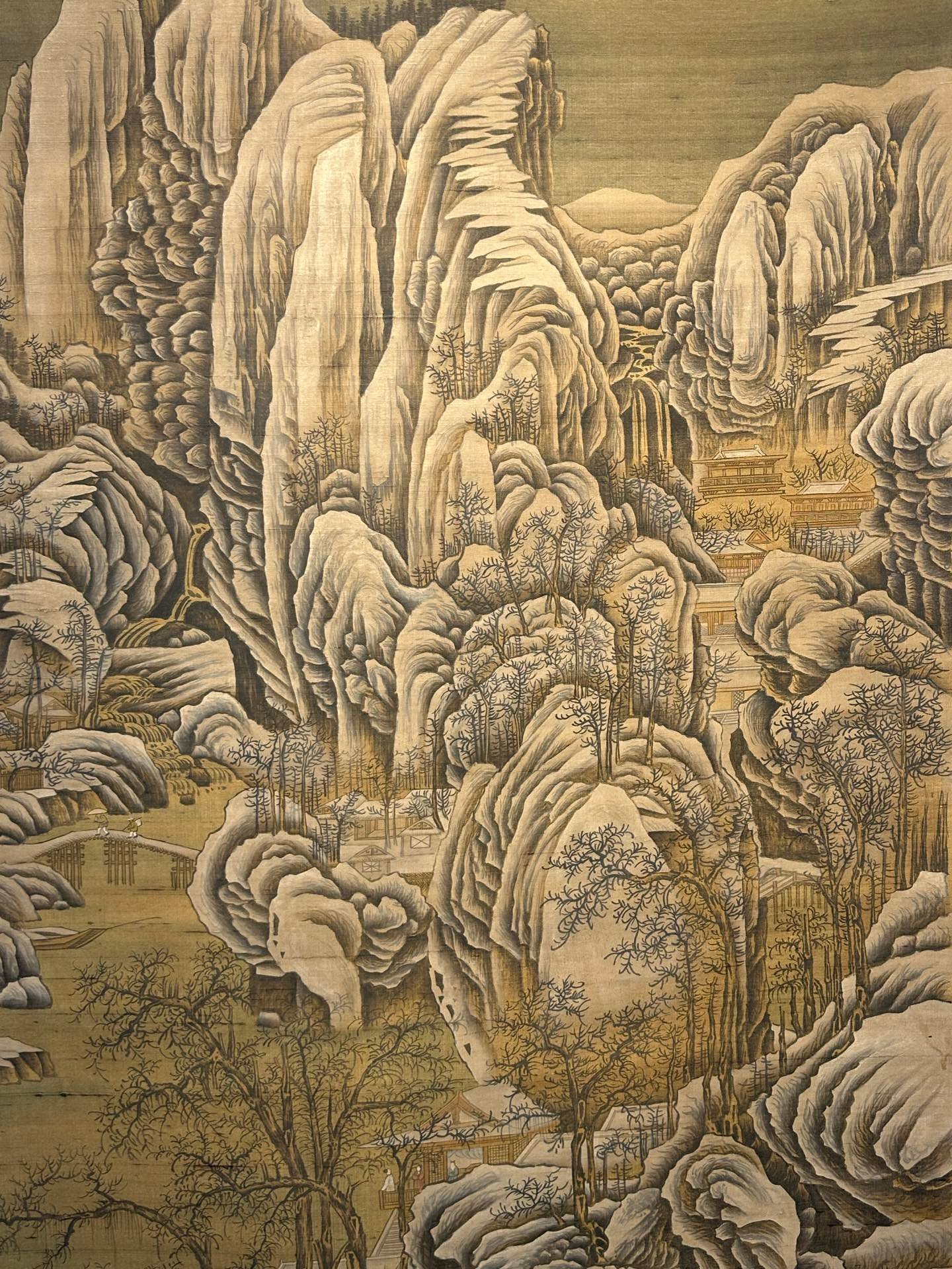 Chinese scroll painting Guo Xi