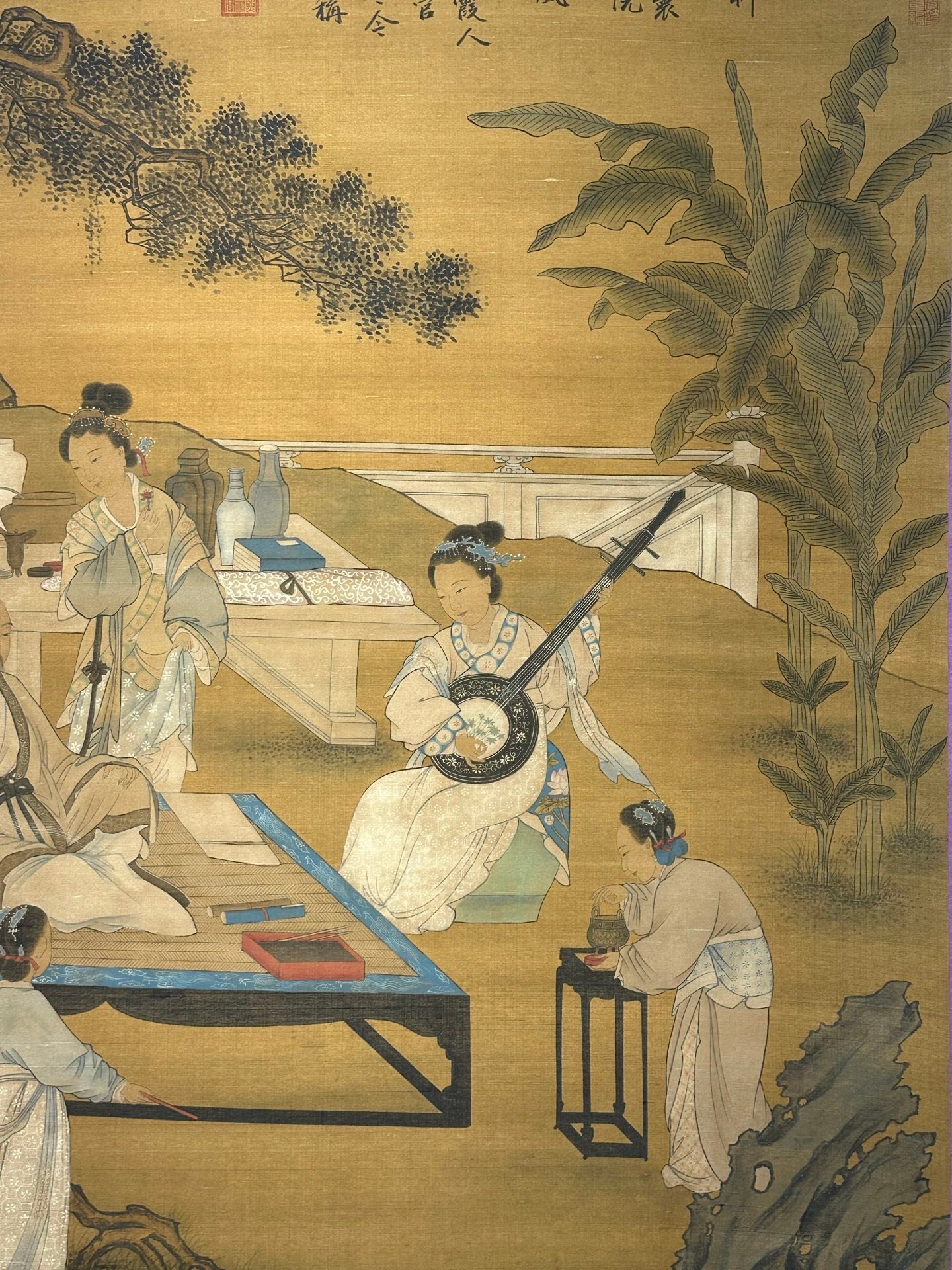 Chinese scroll painting Tang Yin