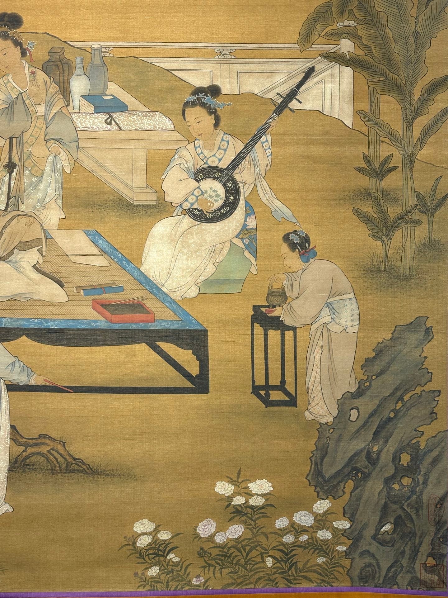 Chinese scroll painting Tang Yin