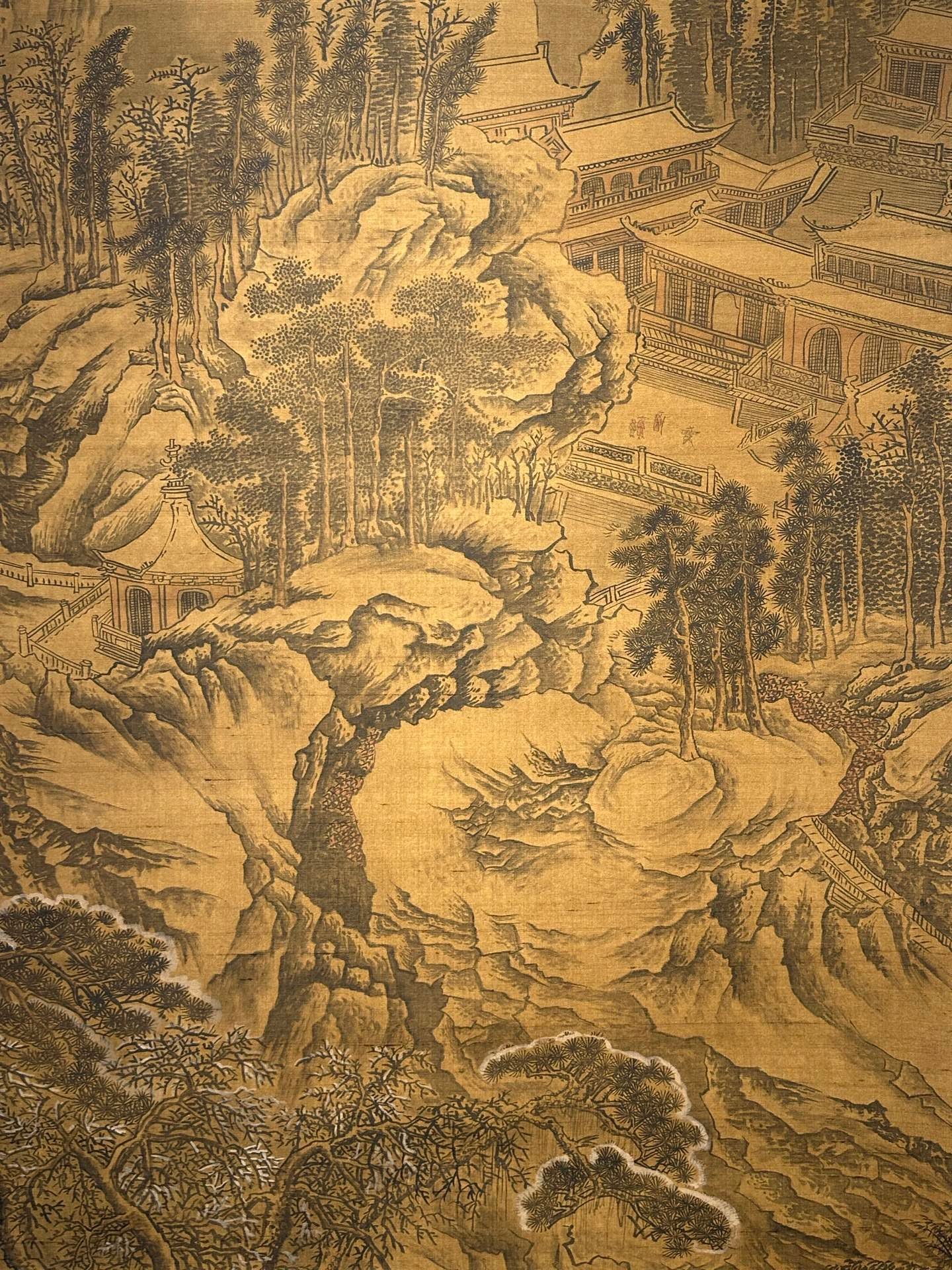 Chinese scroll painting Li Tang