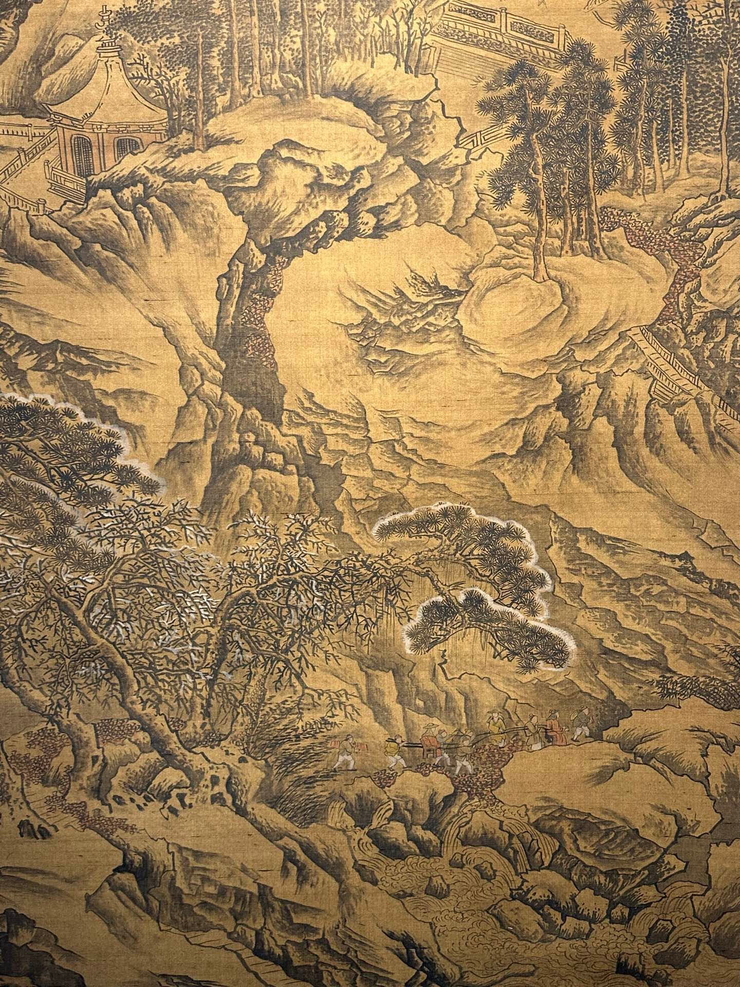 Chinese scroll painting Li Tang