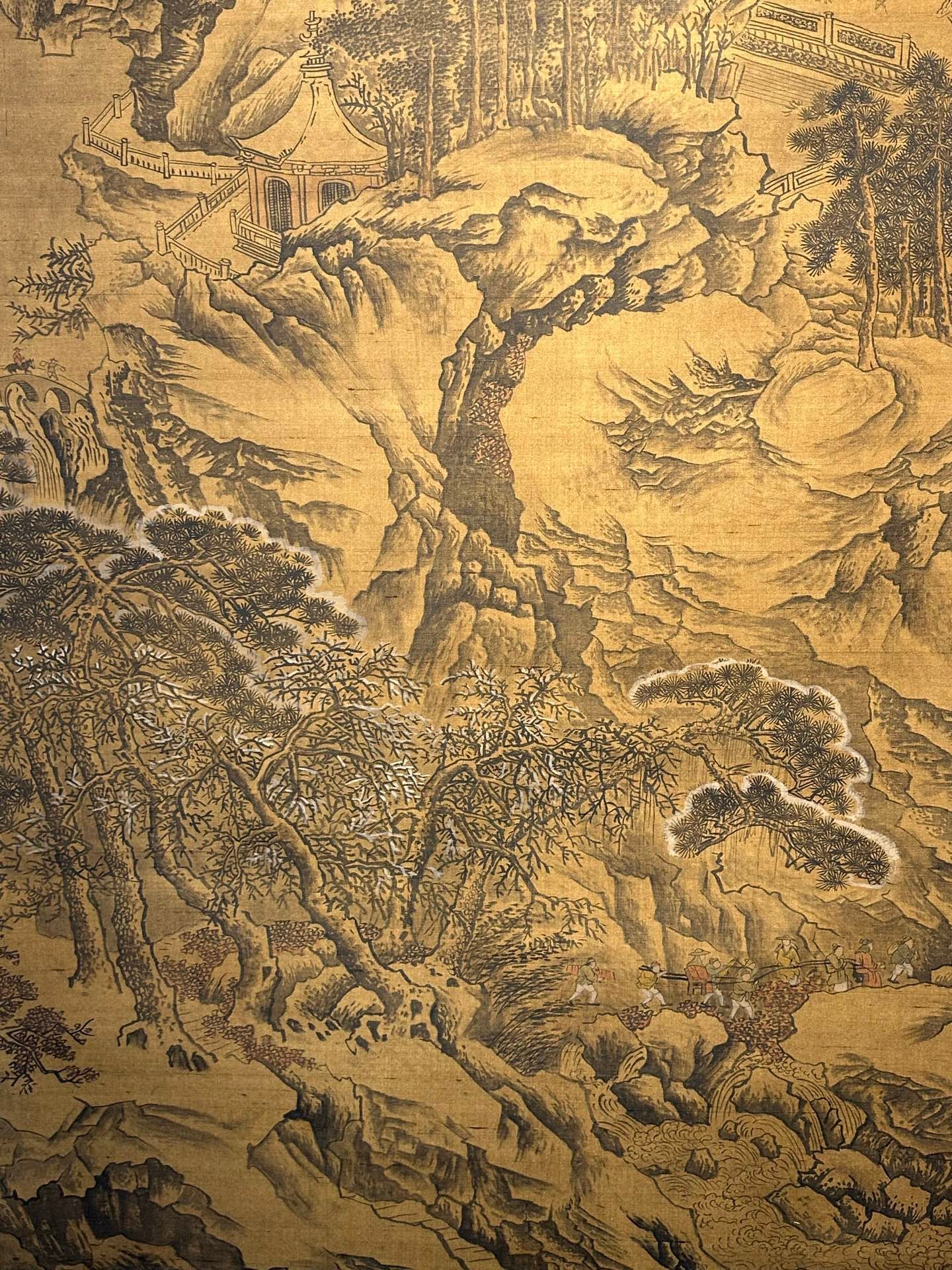 Chinese scroll painting Li Tang