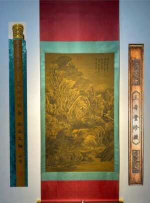 Chinese scroll painting Tang Yin