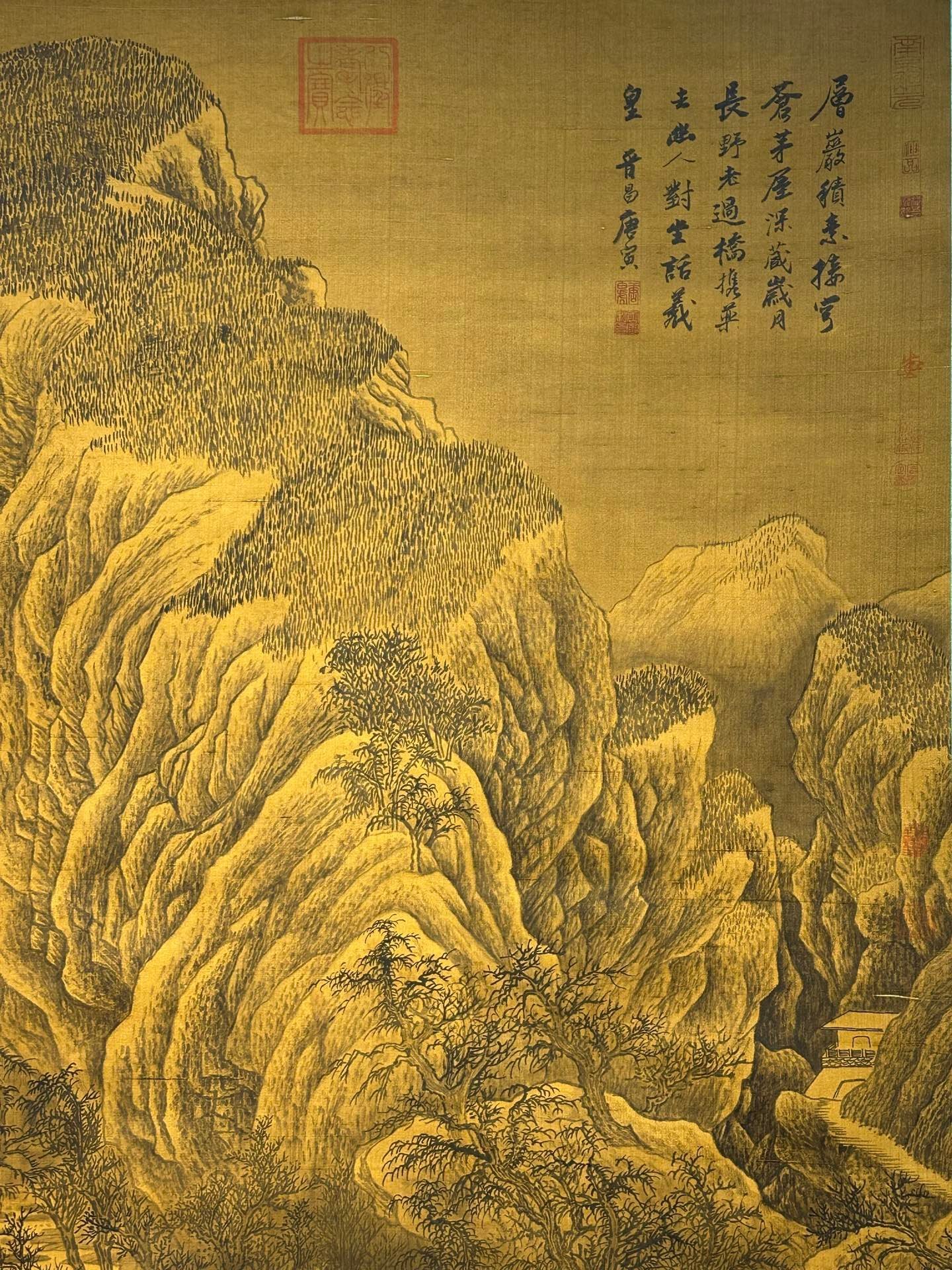Chinese scroll painting Tang Yin
