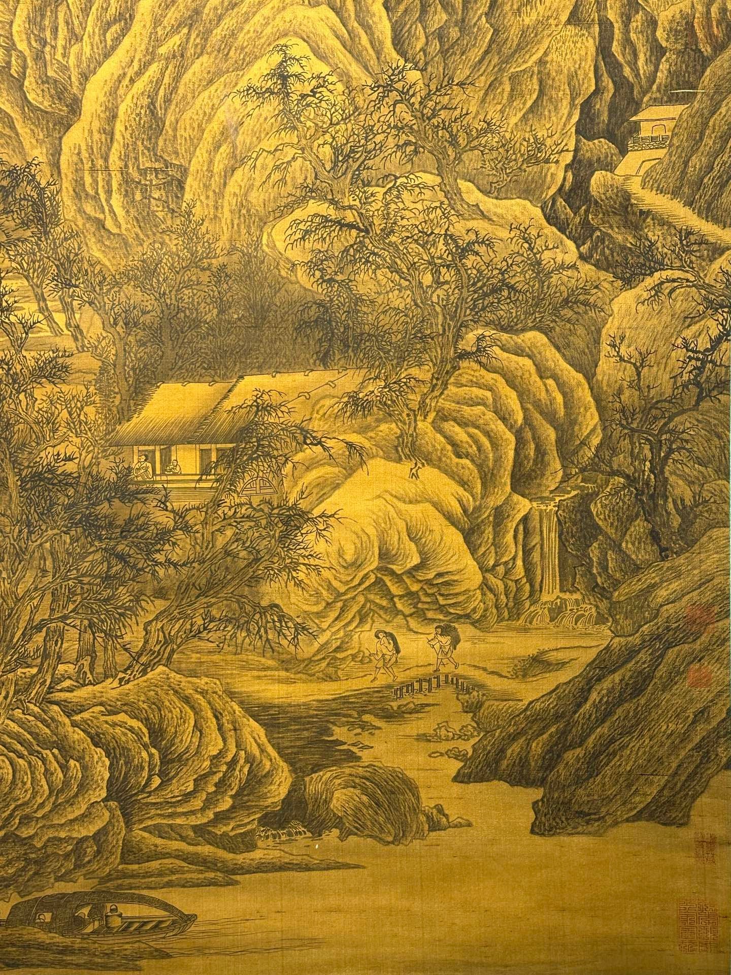 Chinese scroll painting Tang Yin