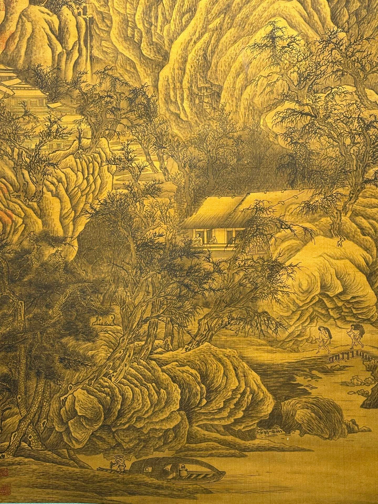 Chinese scroll painting Tang Yin