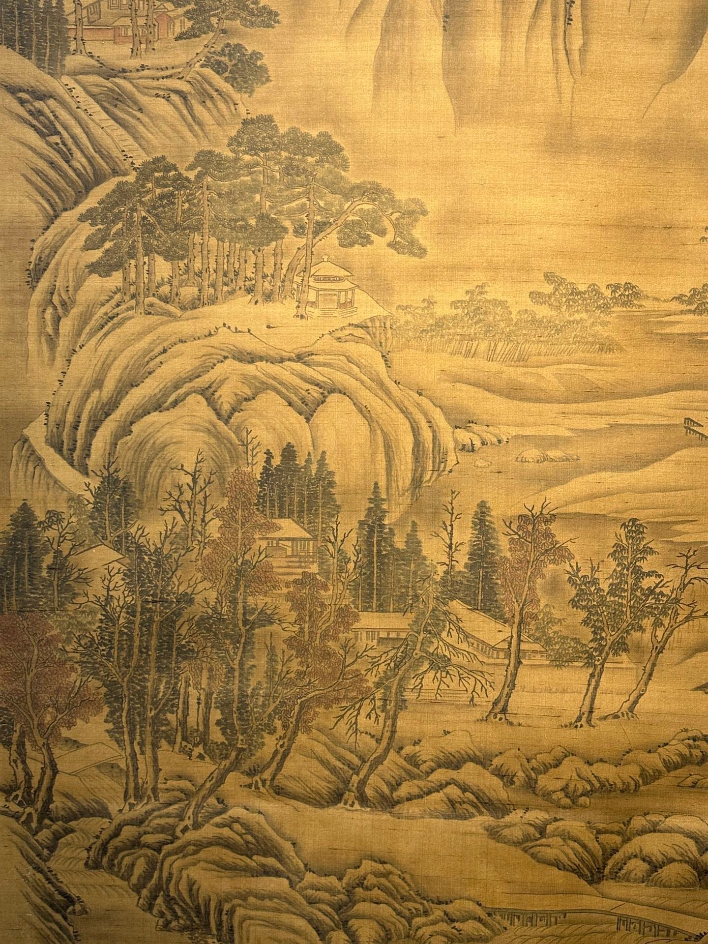 Chinese scroll painting Guo Xi