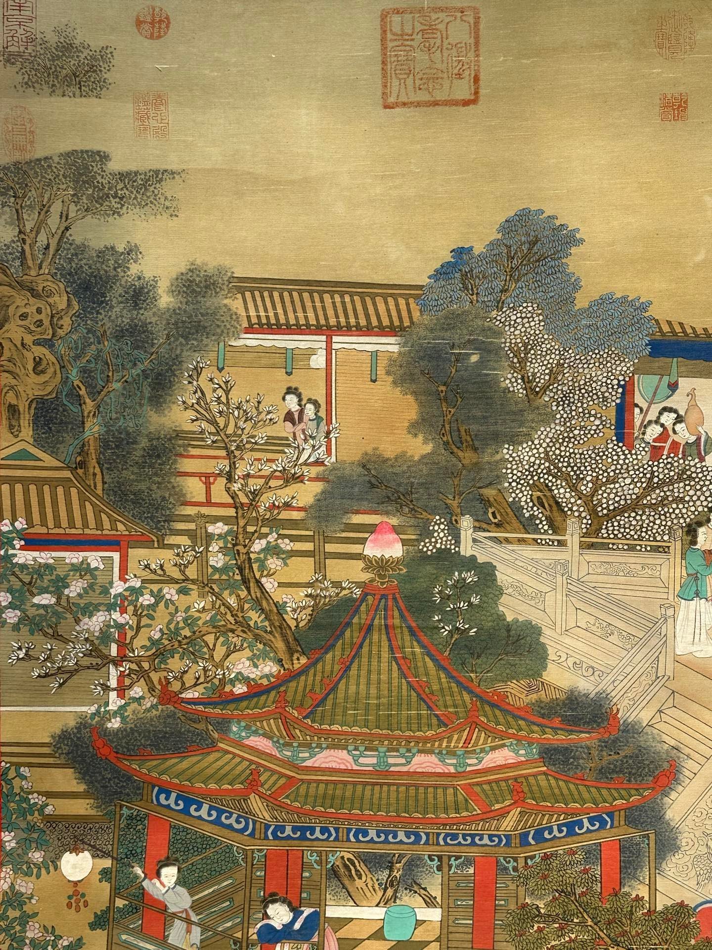 Chinese scroll painting Tang Yin