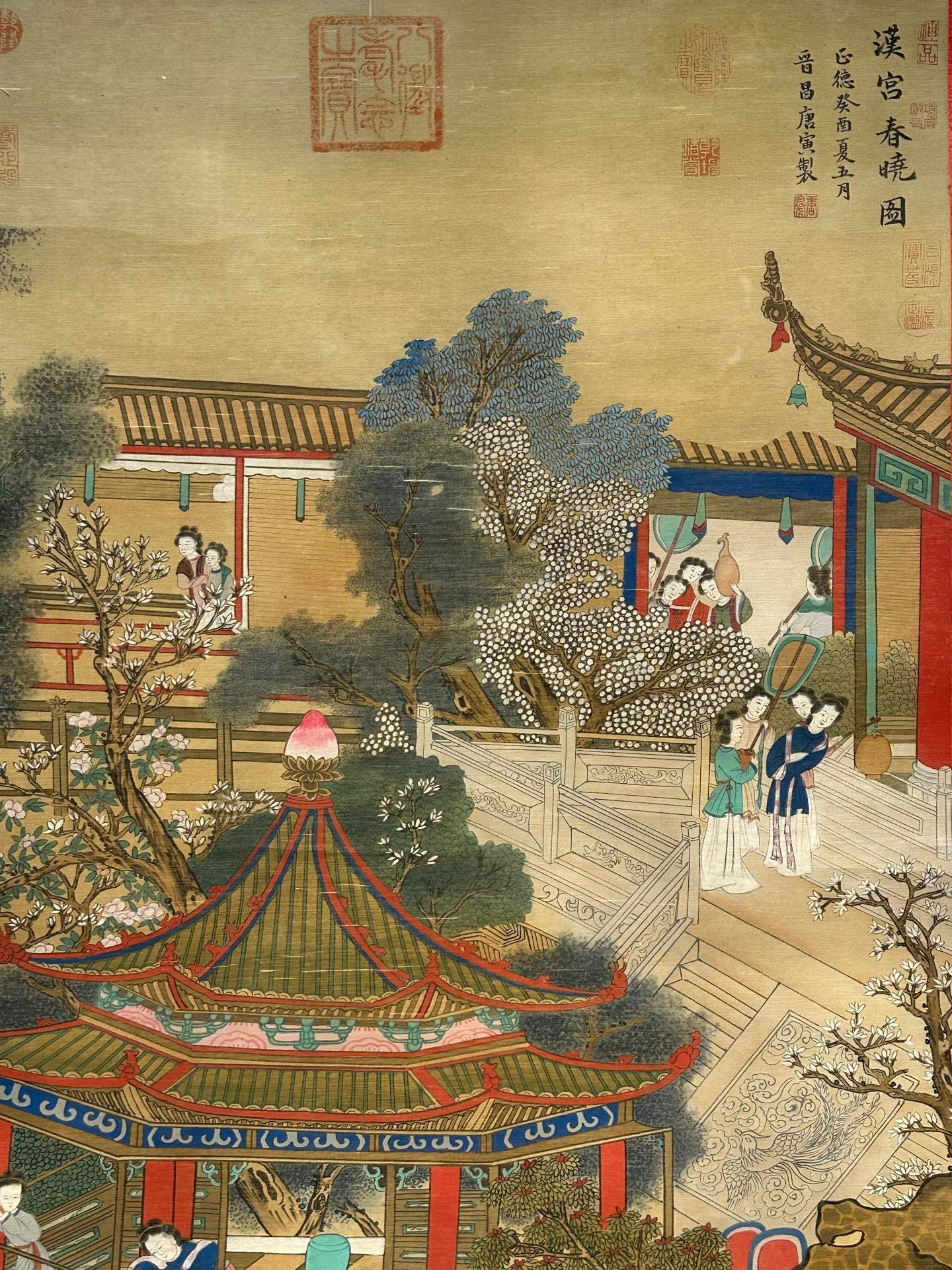 Chinese scroll painting Tang Yin