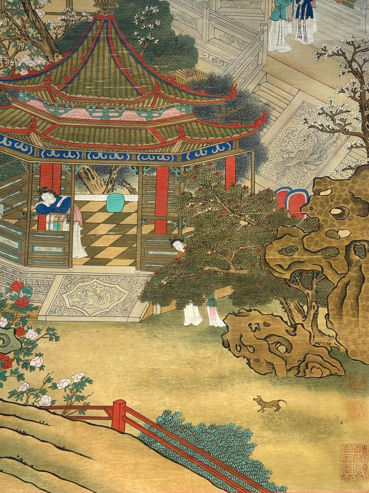 Chinese scroll painting Tang Yin