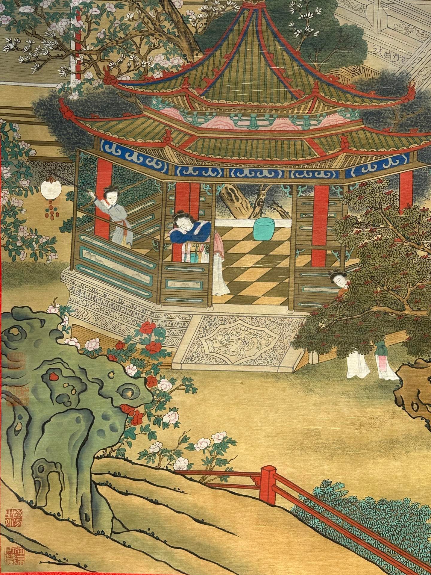 Chinese scroll painting Tang Yin