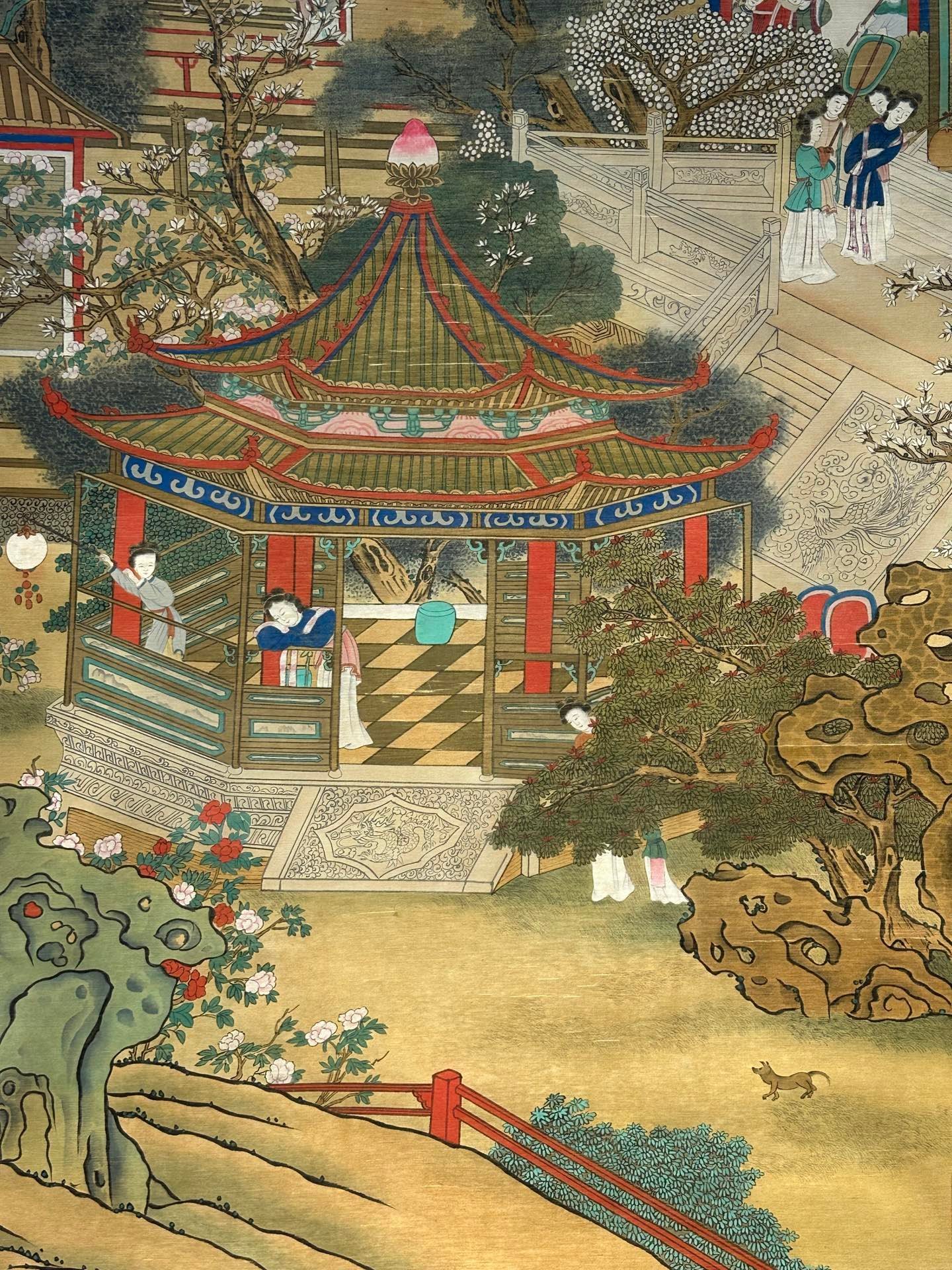 Chinese scroll painting Tang Yin