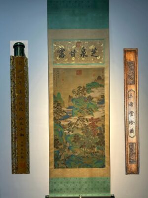 Chinese scroll painting Liu Songnian