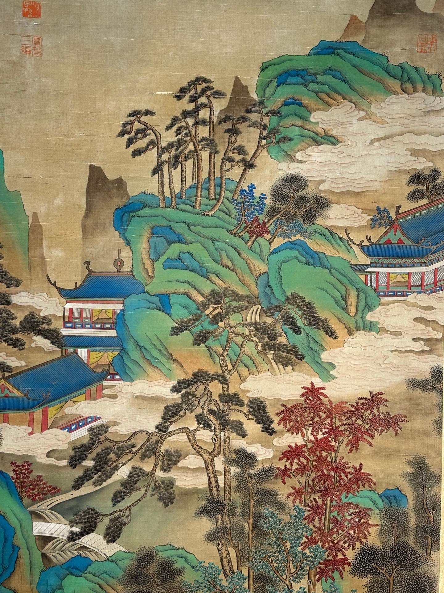 Chinese scroll painting Liu Songnian