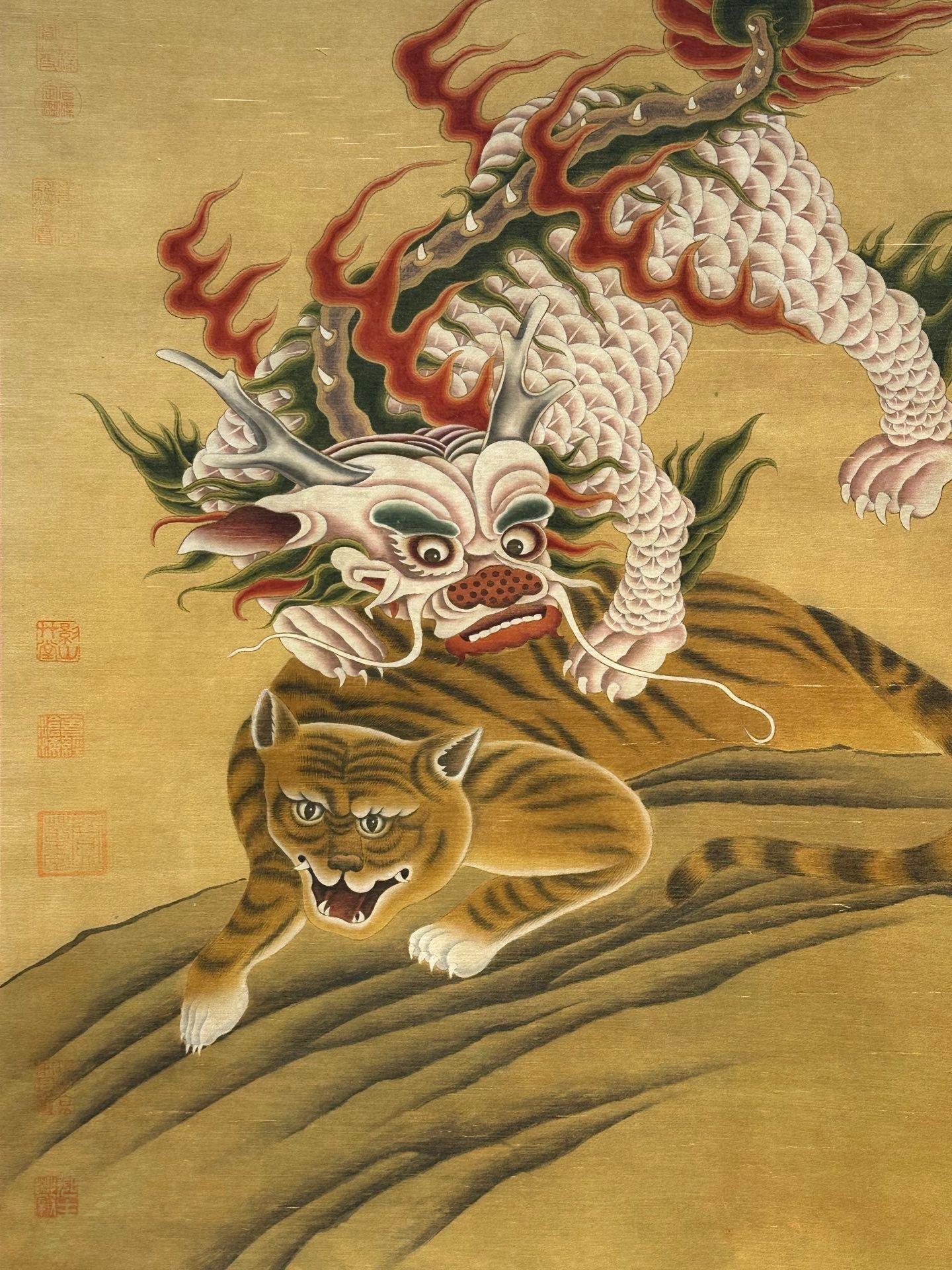 Chinese scroll painting Song Huizong