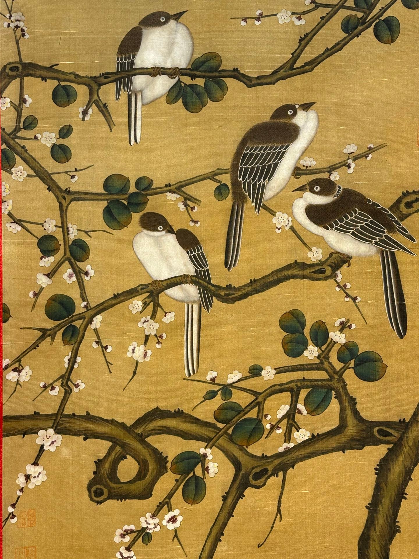 Chinese scroll painting Song Huizong