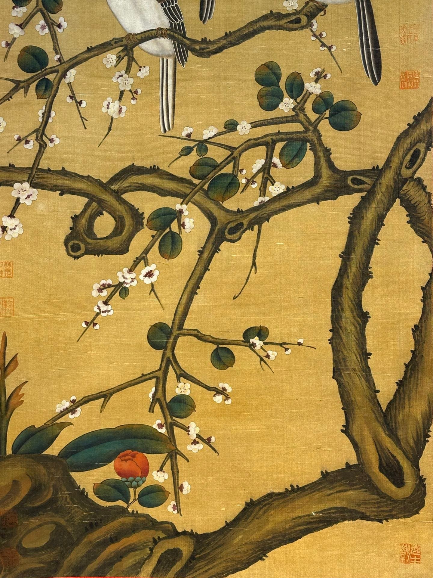 Chinese scroll painting Song Huizong