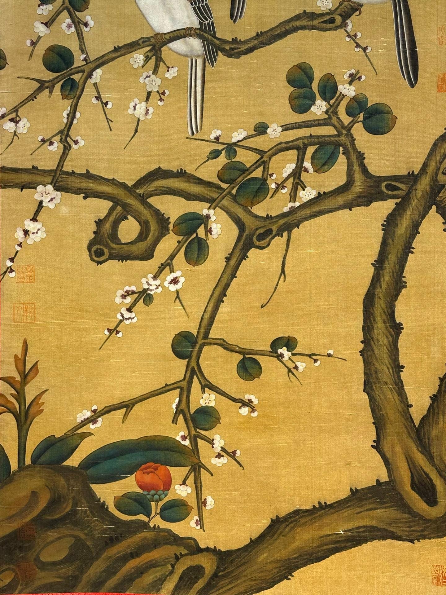 Chinese scroll painting Song Huizong