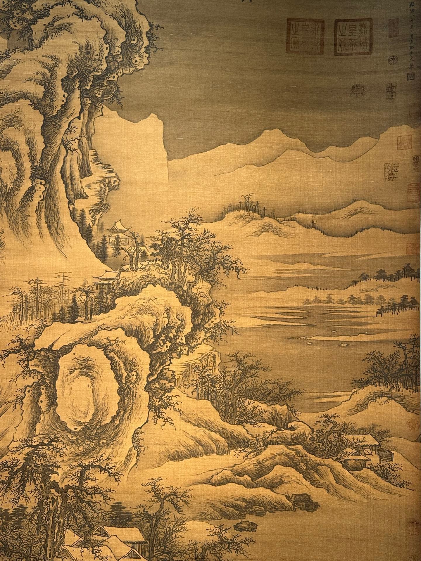Chinese scroll painting Li Cheng