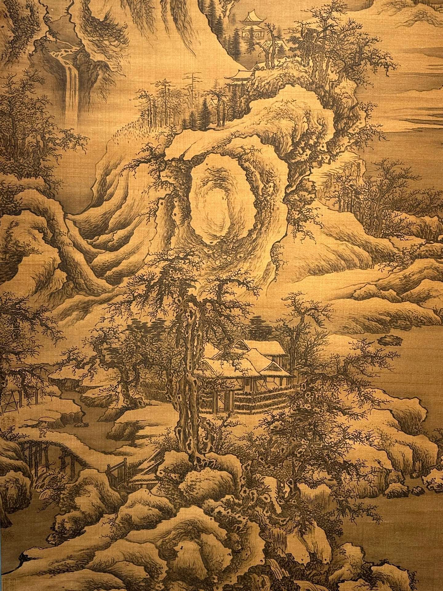 Chinese scroll painting Li Cheng