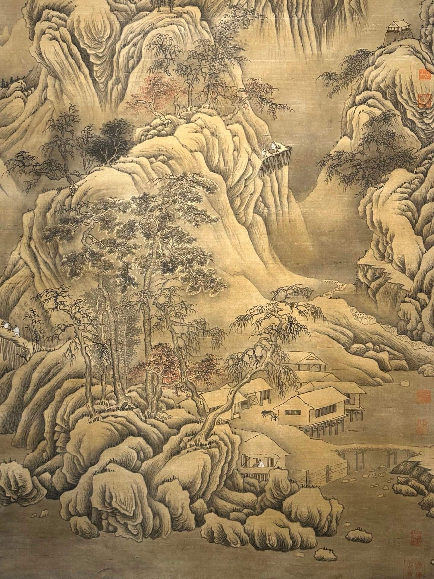 Chinese scroll painting Zhang Zeduan